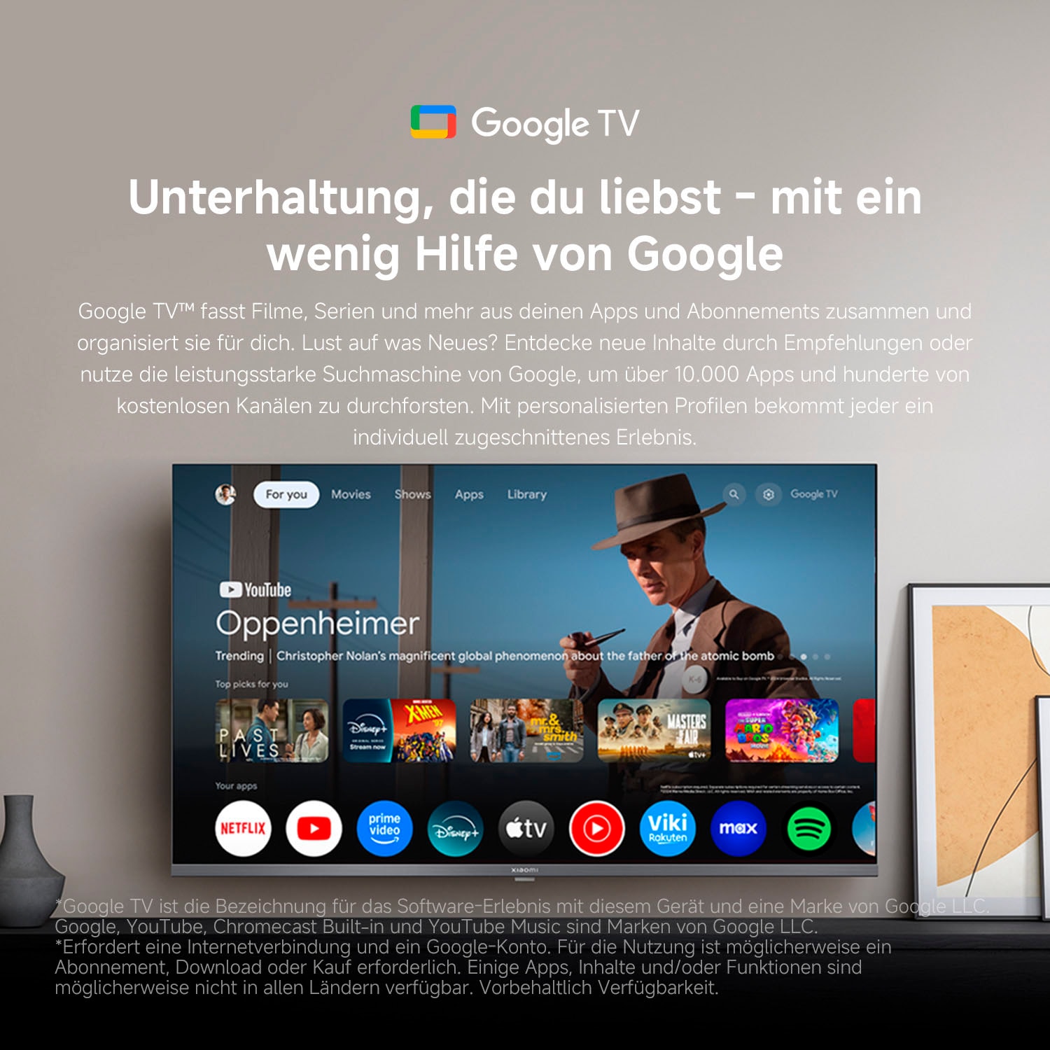 Xiaomi QLED-Fernseher »L32MB-APEU« 80 cm/32 ″ HD Smart-TV Xiaomi TV A Pro 32 (2026)