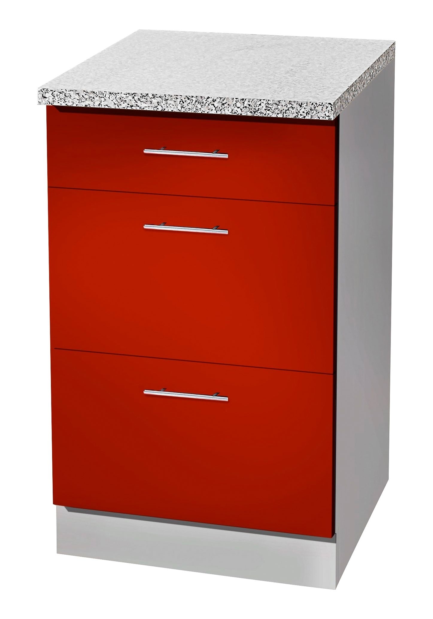 wiho Küchen Unterschrank »Kiel«, 50 cm breit, mit 2 großen Auszügen