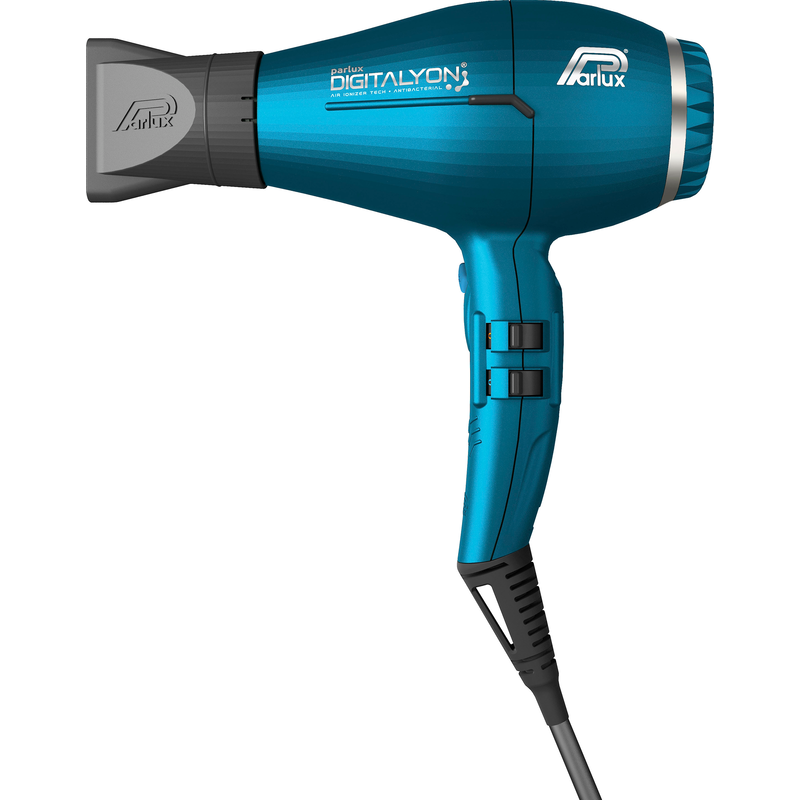 PARLUX Ionic-Haartrockner »Digitalyon« 2.400 W 2 Aufsätze blau Ecofriendly - alle verwendeten Bauteile sind vollständig recycelbar
