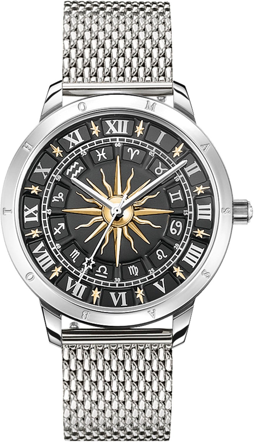 THOMAS SABO Quarzuhr »GLAM SPIRIT ASTRO«, (Set, 2 tlg., mit Wechselarmband), Armbanduhr,Damen, ideal auch als Geschenk, Sternzeichen, Sterne, Astro