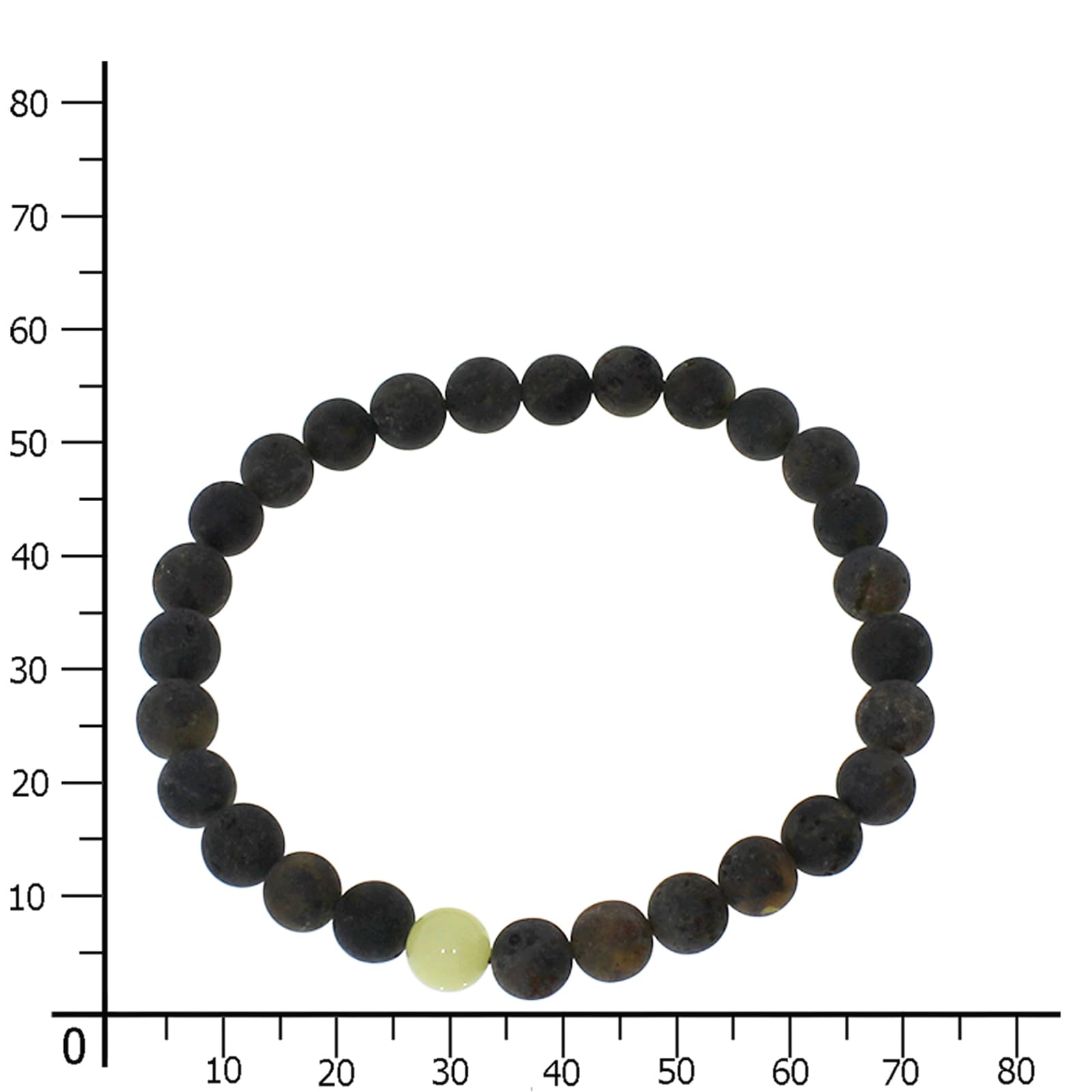OSTSEE-SCHMUCK Armband »Ostsee-Schmuck Armband Kugel 7 mm Armband Kugel 7 mm«
