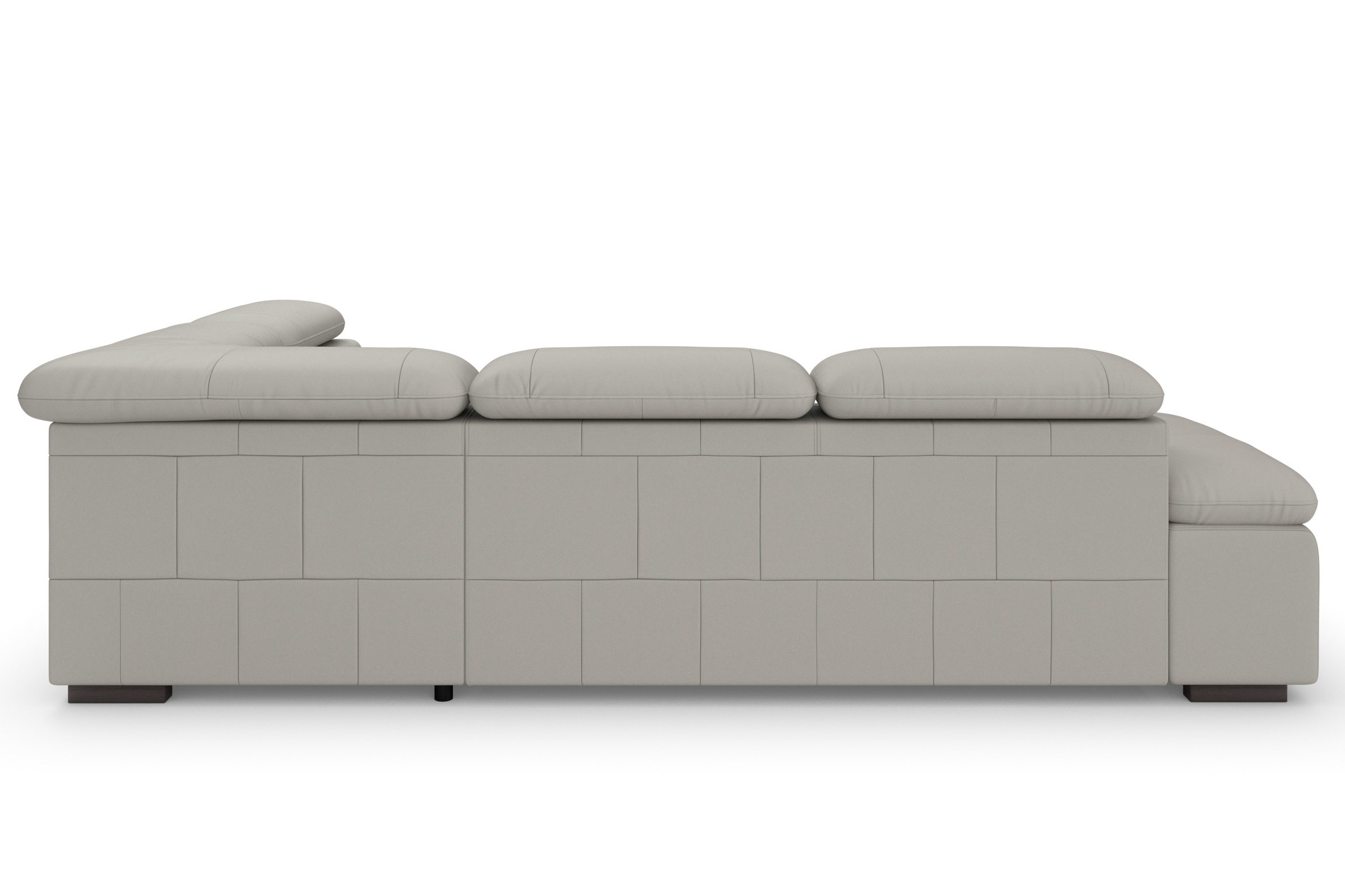 Home affaire Ecksofa »Alberto L-Form«, mit Kopfteilverstellung, wahlweise mit Bettfunktion