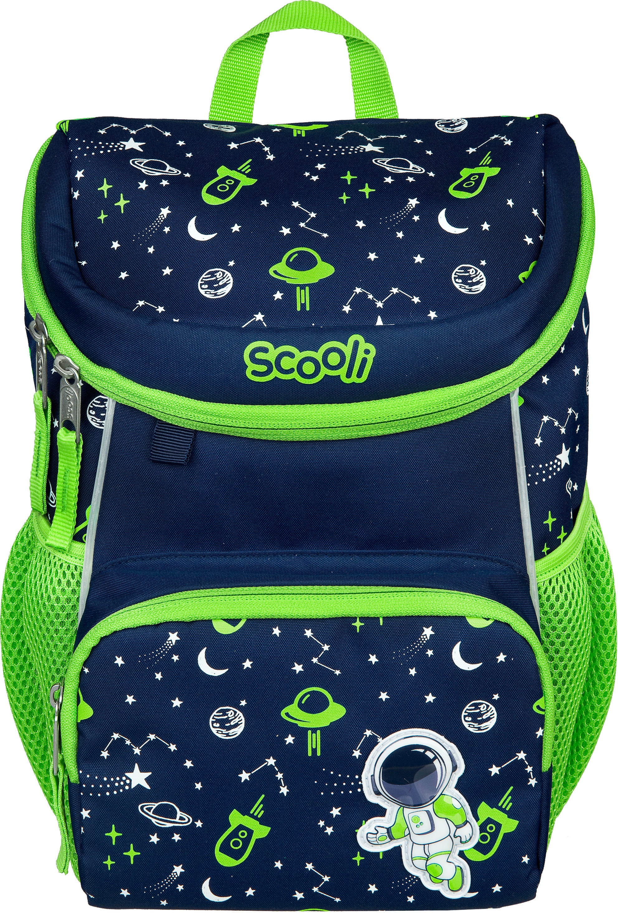 Scooli Kinderrucksack »Mini-Me, Anton Astronaut« Reflektoren für den Kindergarten