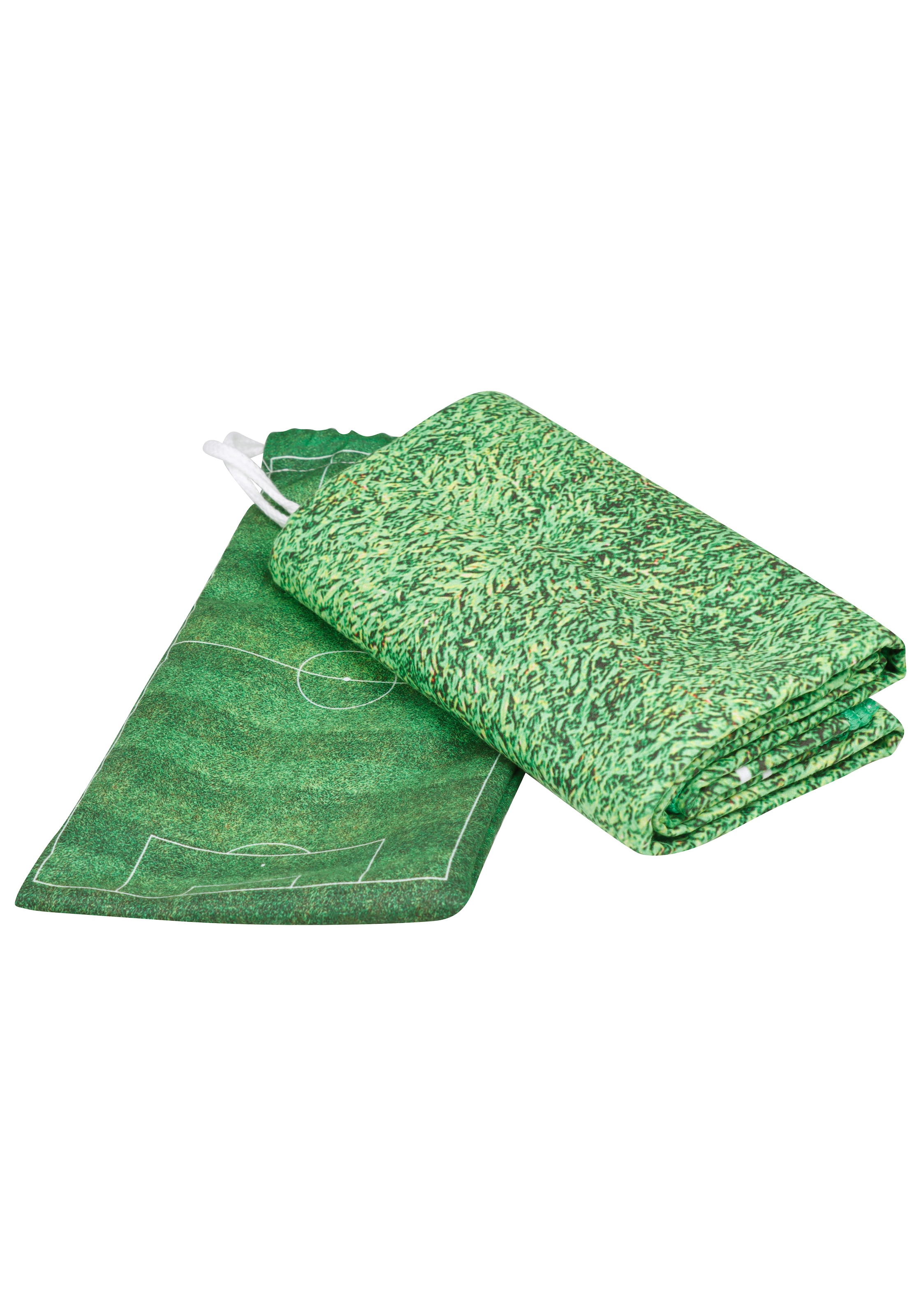 Strandtuch schnell trocknend, pflegeleicht, Formbeständig, strapazierfähig grün Frotteevelours, Obermaterial: 88% Polyester, 12% Polyamid B/L: 