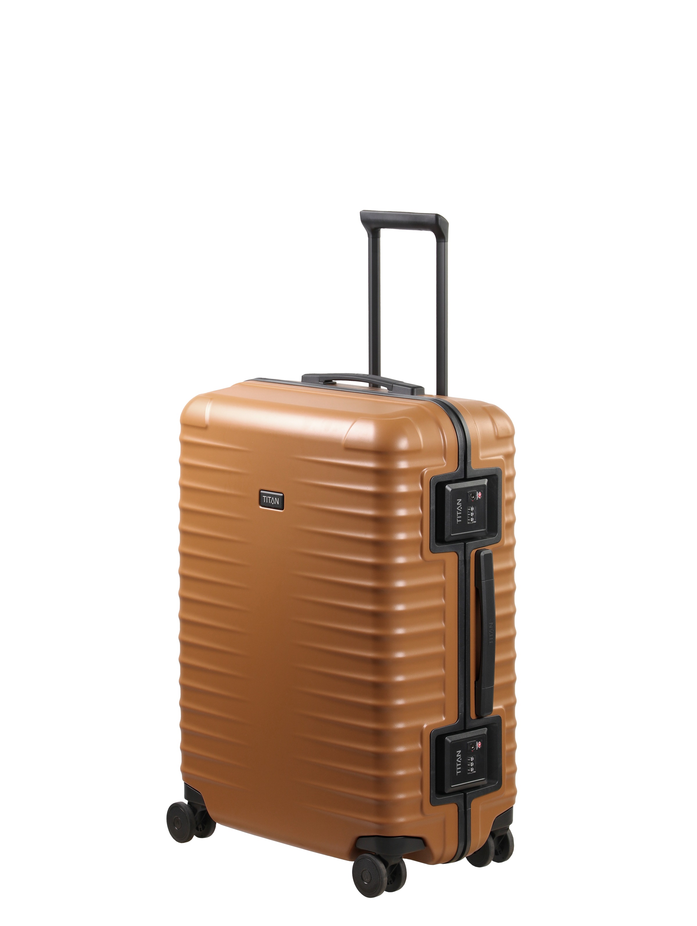 TITAN - Made in Germany Trolley »OVERSEAS Koffer Hartschale« 84 l 4 Rollen mit TSA-Rahmenschloss, intelligenter Innenaufteilung Größe M+