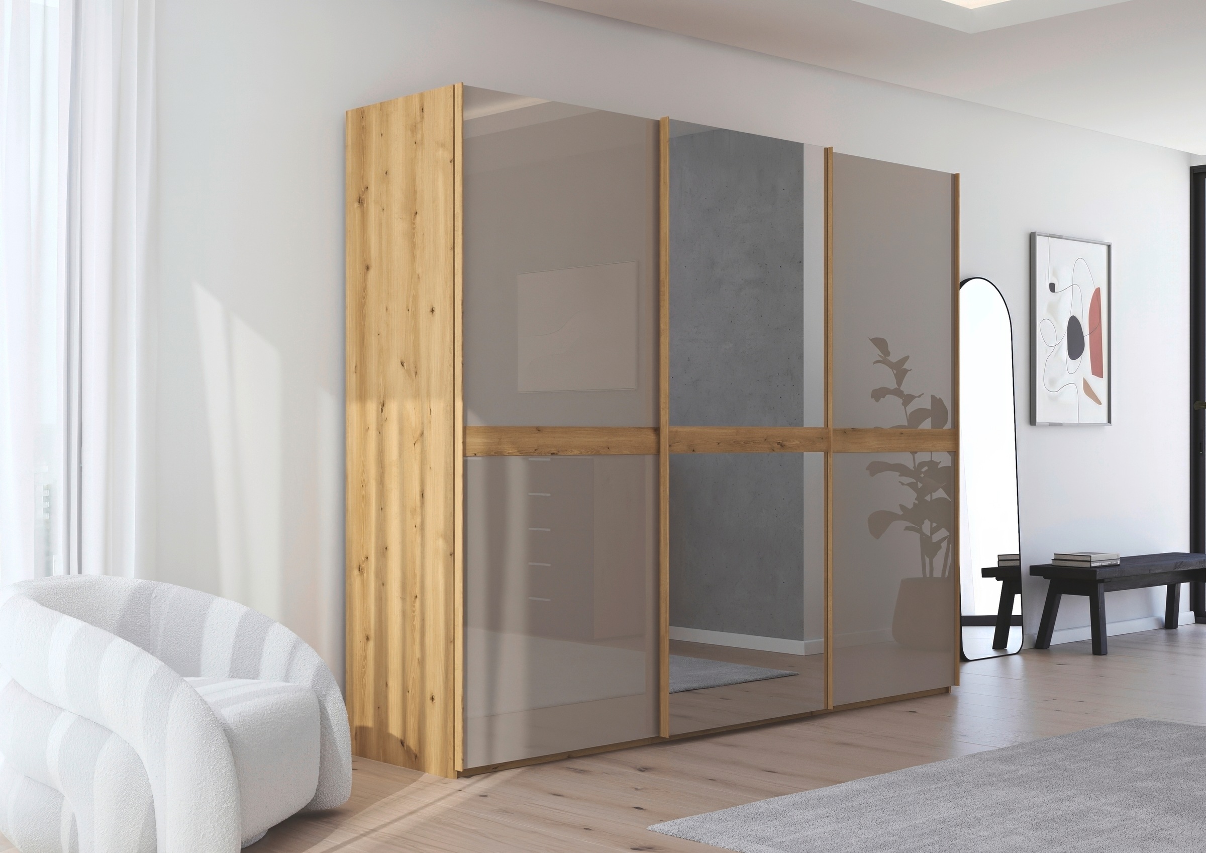 rauch Schwebetürenschrank "Kleiderschrank Schrank Garderobe Schlafzimmersch günstig online kaufen