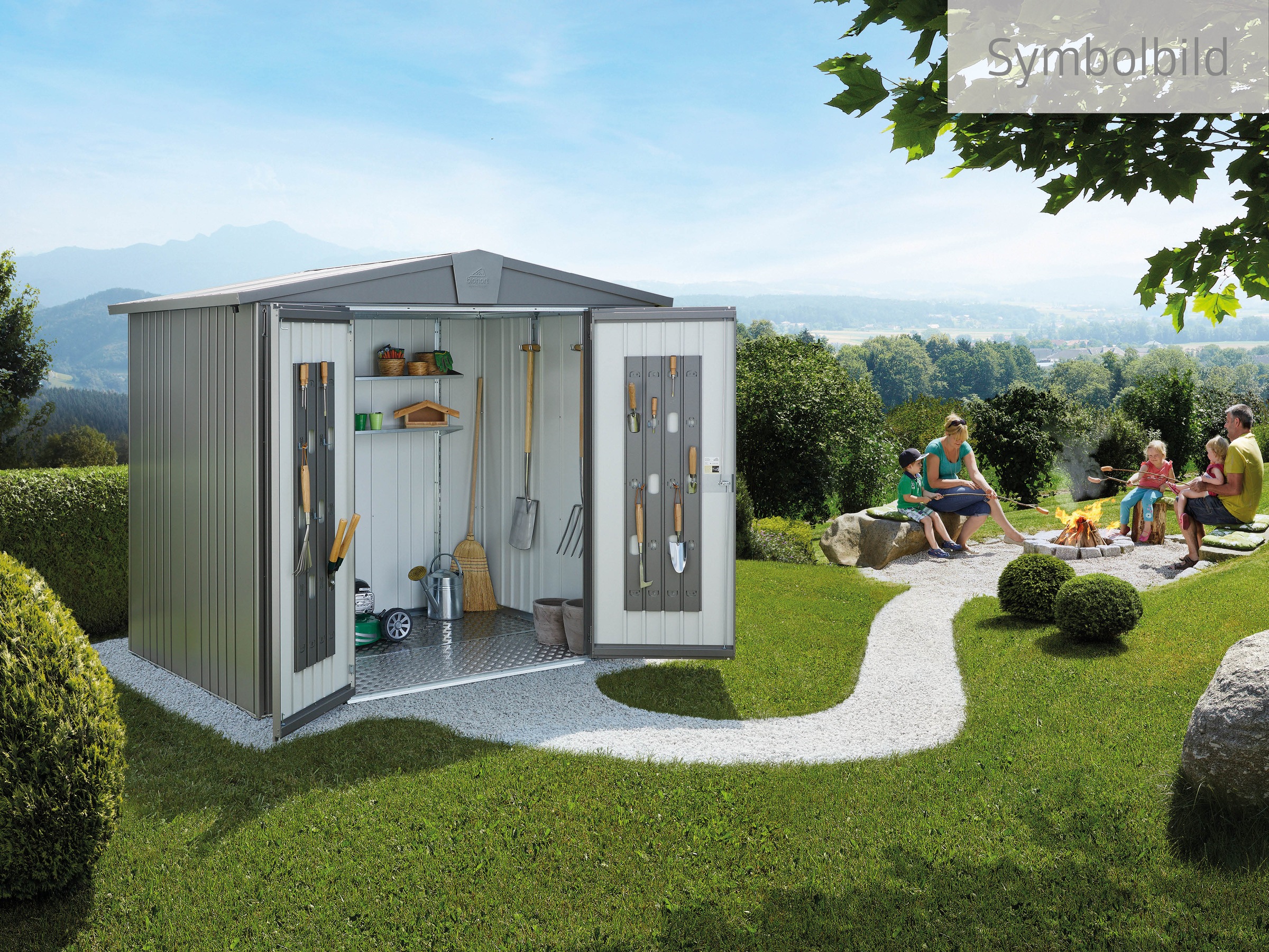 Biohort Gerätehaus »Europa Gr. 3, verschiedene Farben« Qualitäts-Geräteschu günstig online kaufen