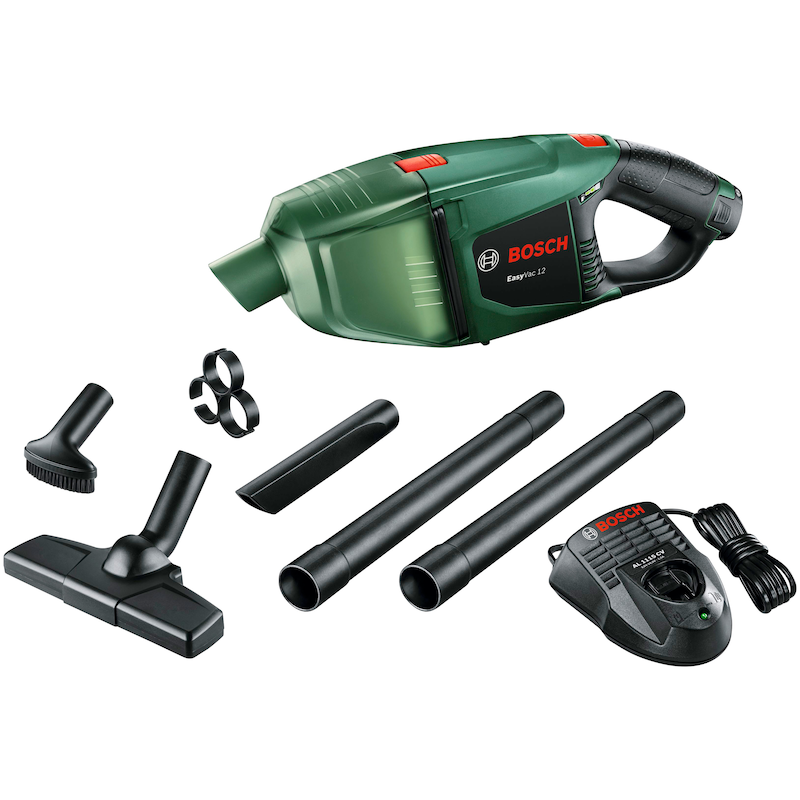BOSCH HOME & GARDEN Akku-Handstaubsauger »EasyVac 12« 12 V, mit Akku grün