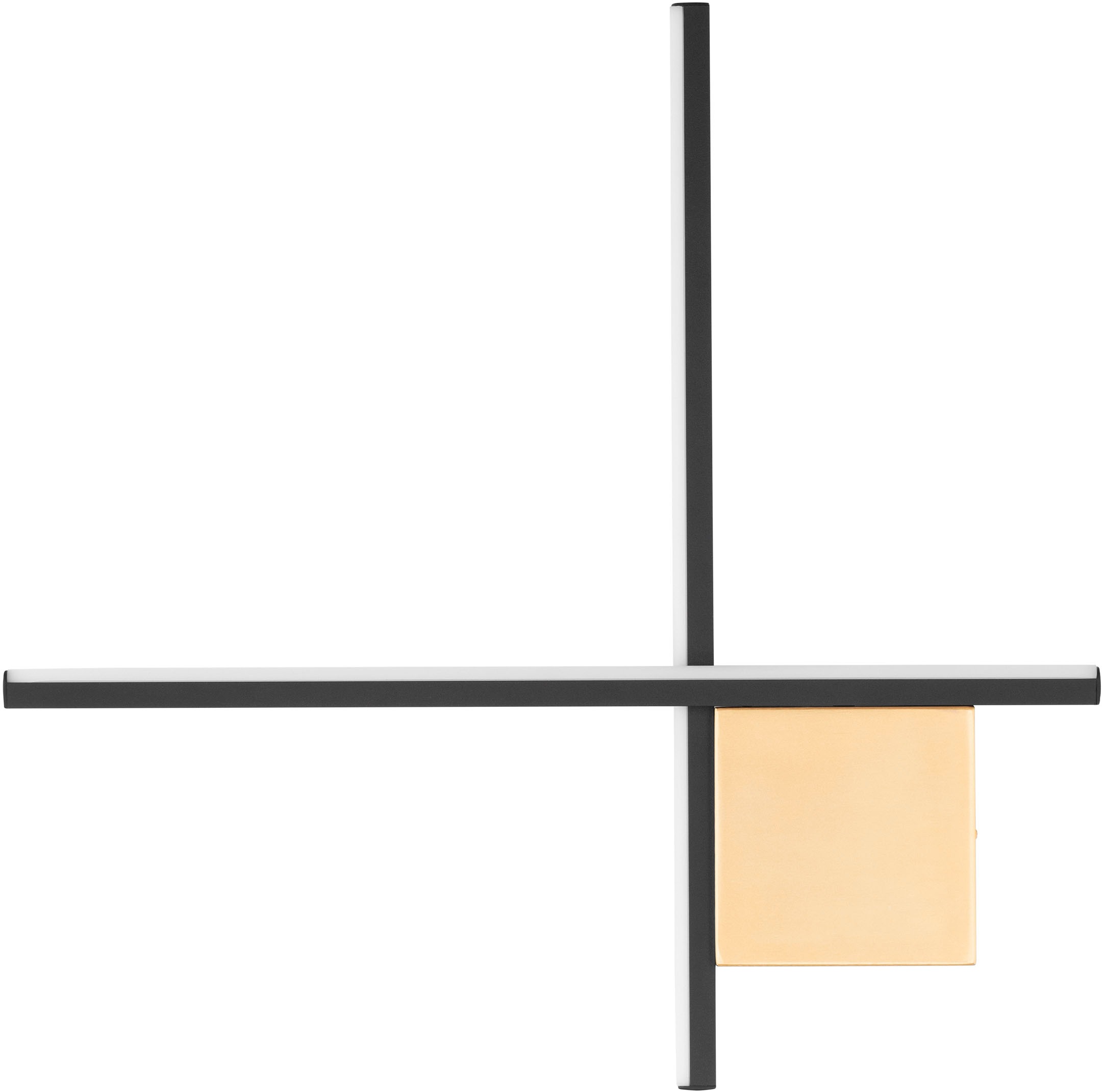 Nova Luce Wandleuchte »CROSS« LED-Modul 1 Stk. Warmweiß günstig online kaufen