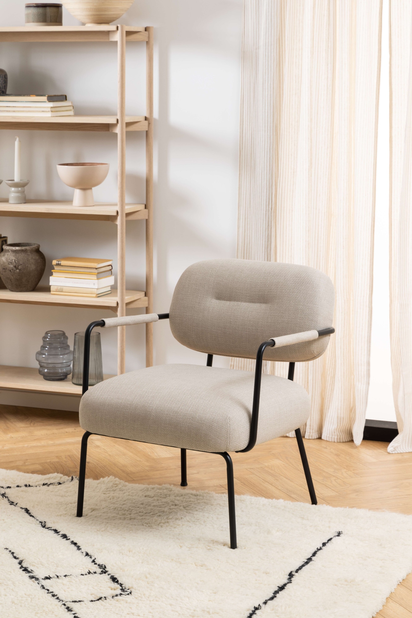 ACTONA GROUP Loungesessel »Dillon Polstersessel, Armlehne,«, Loungestuhl, b günstig online kaufen