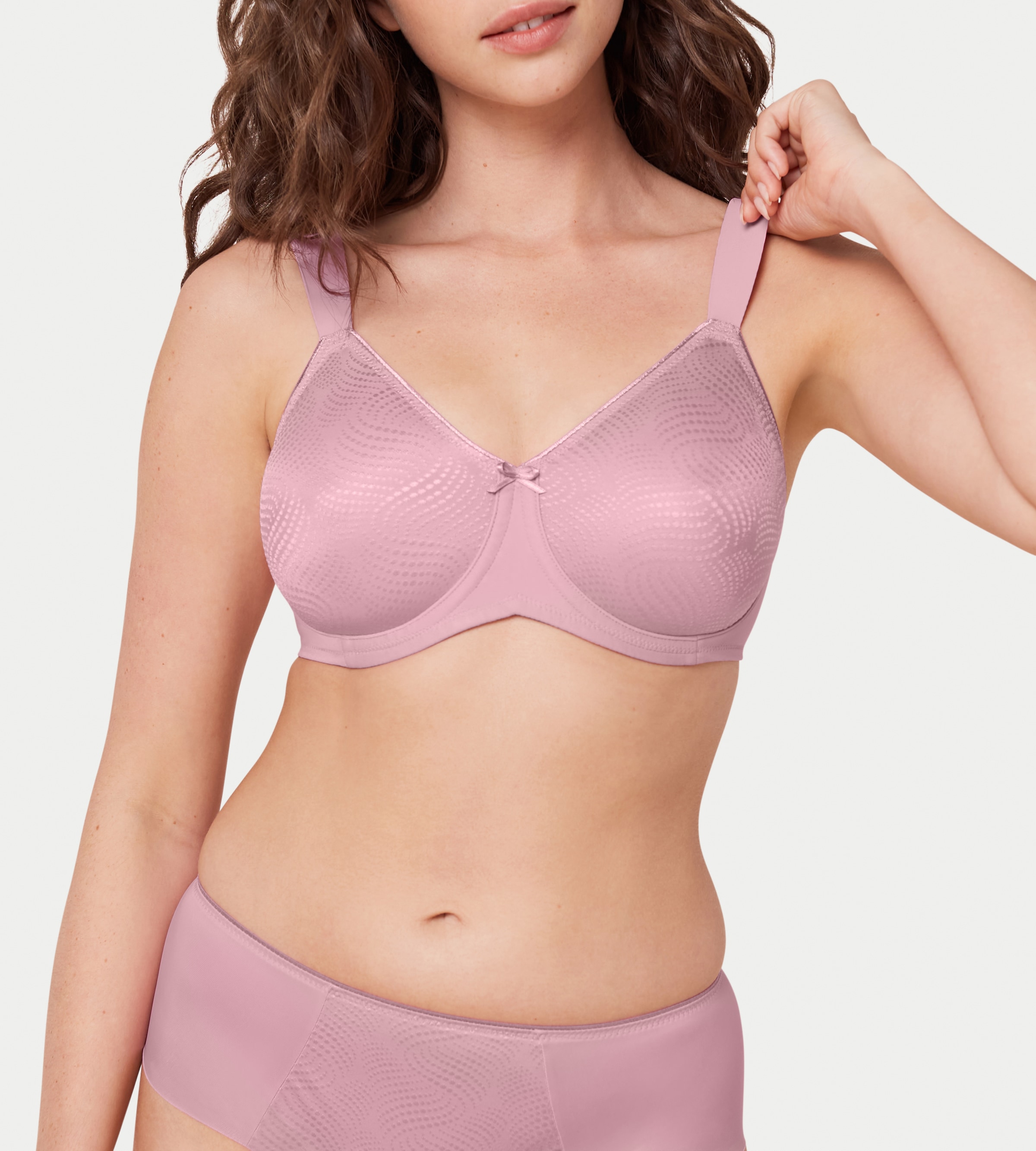 Triumph Minimizer-BH »Essential Minimizer«, schimmerndes Jacquard-Muster, mit Bügel, kleine Satinschleife