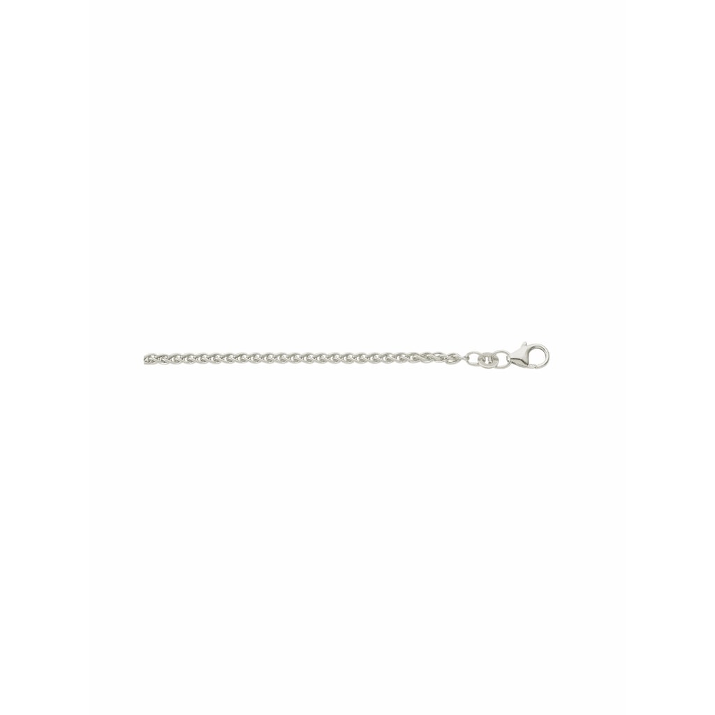 Adelia´s Silberkette »925 Silber Zopf Halskette Ø 2 1 mm« Silberschmuck für  Damen