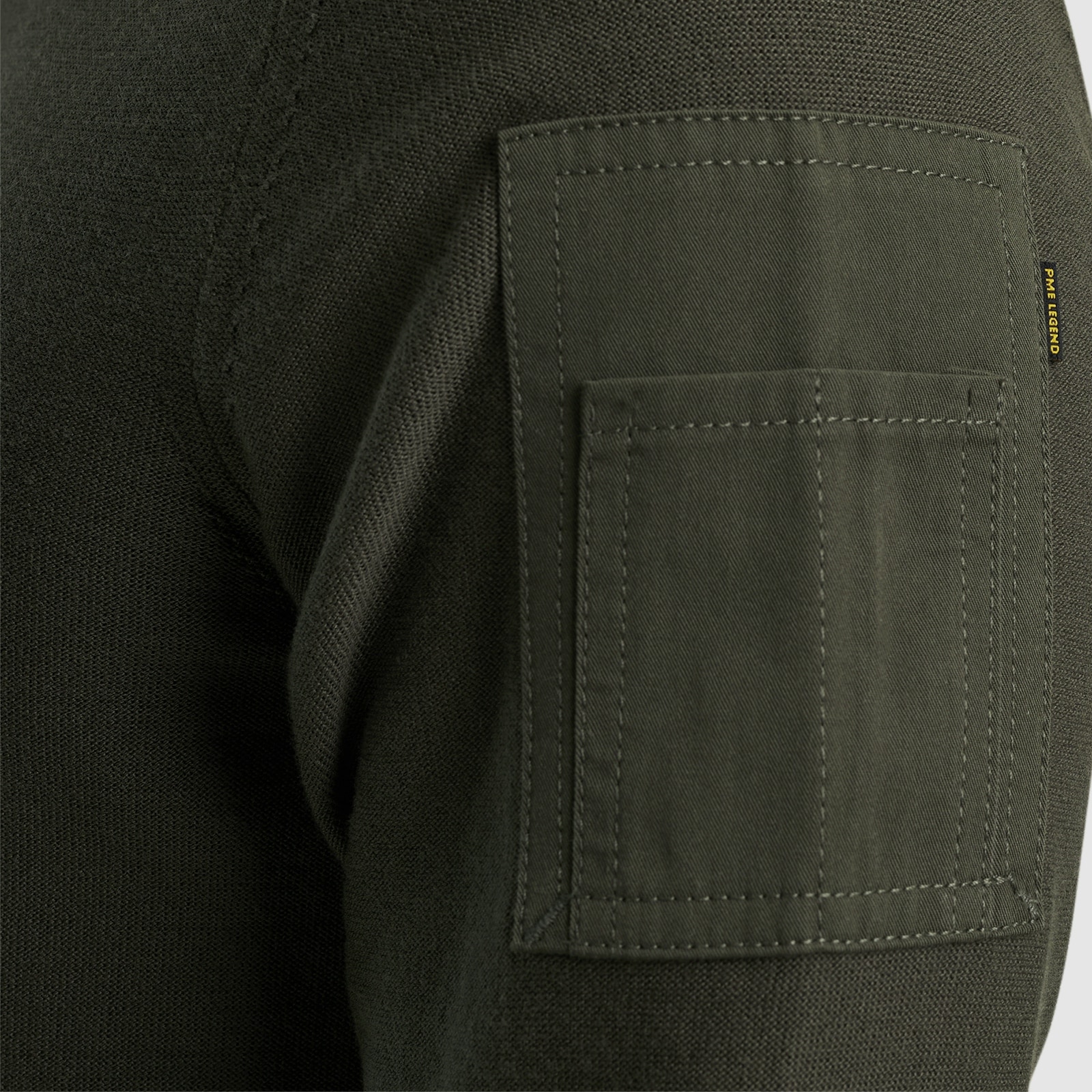 PME LEGEND Rundhalspullover »American classic Buckley knit«