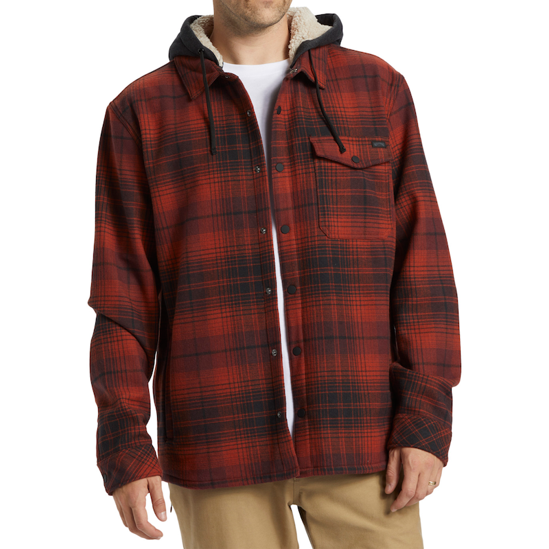 BILLABONG Fleeceshirt »Furnace Bonded Flannel« Sangria XXL XXL Kollektion: Adventure Division
