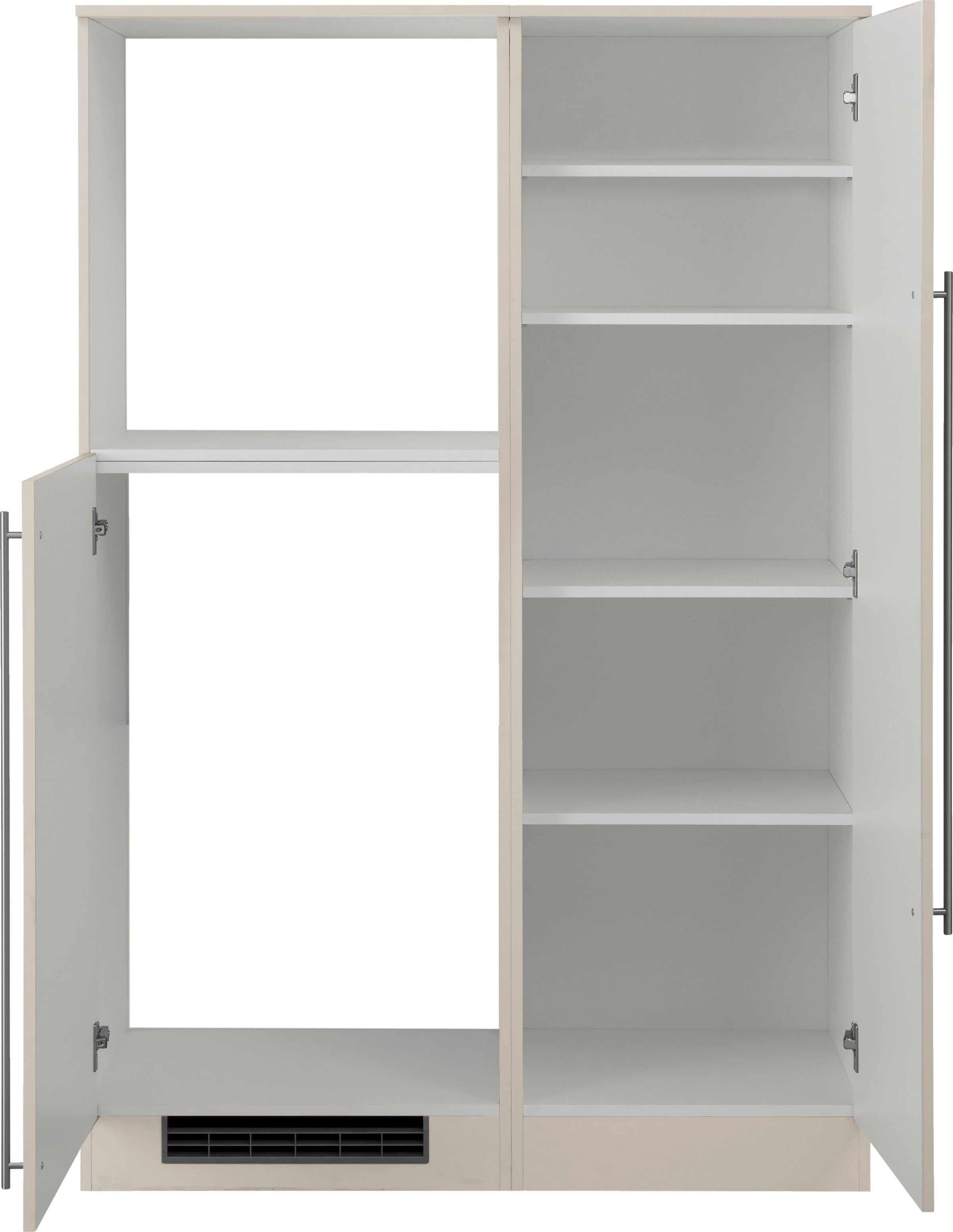 wiho Küchen Küche »Chicago«, Back-/Kühlmodul, wahlweise mit E-Geräten, Breite 110 cm