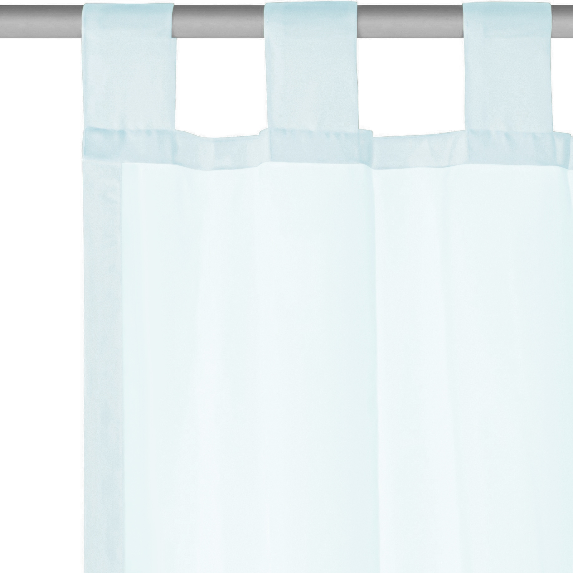 OTTO home Gardine »XANA« Schlaufen 1 Stk. tlg. Bestseller, einfarbig, 1 Schal, pflegeleicht, preiswert!