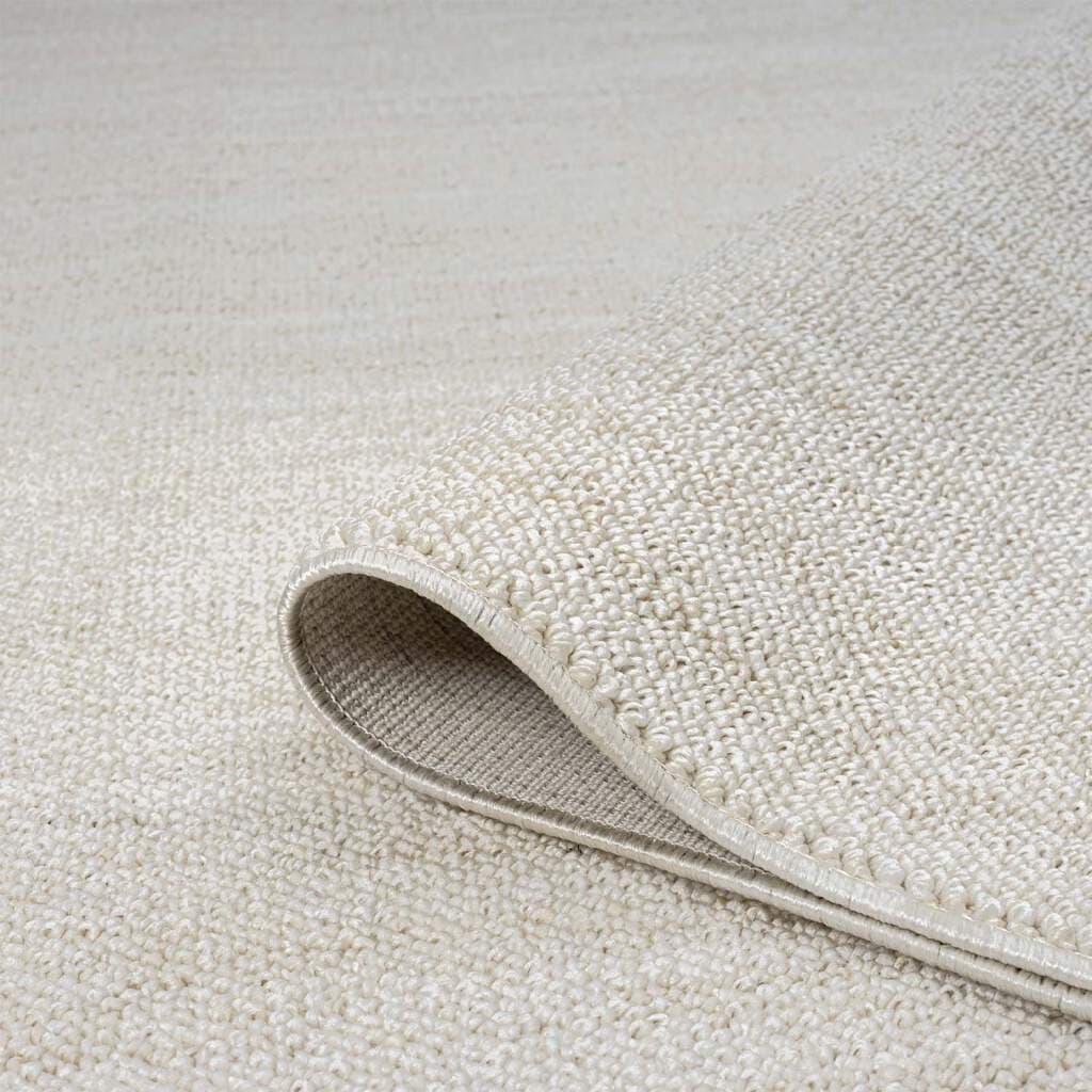 Carpet City Teppich »CLASICO 0052«, rechteckig, 11 mm Höhe, Läufer, Kurzflor, Hochtief-Muster, Boho, Fransen, Wohnzimmer