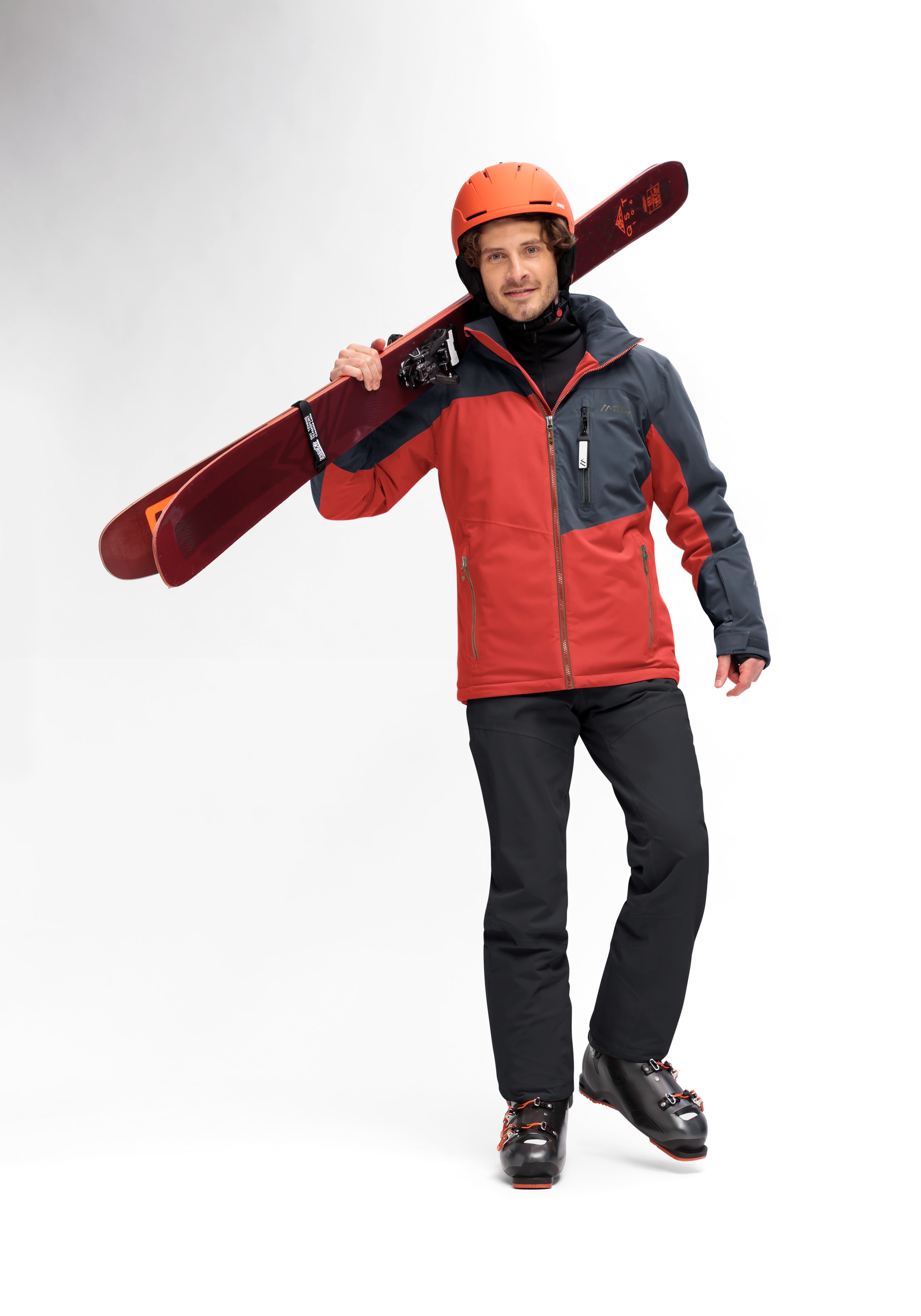 Maier Sports Skihose »Anton Light 2.0«, Herren Schneehose mit Hosenträgern, wind/wasserdicht, Regular Fit