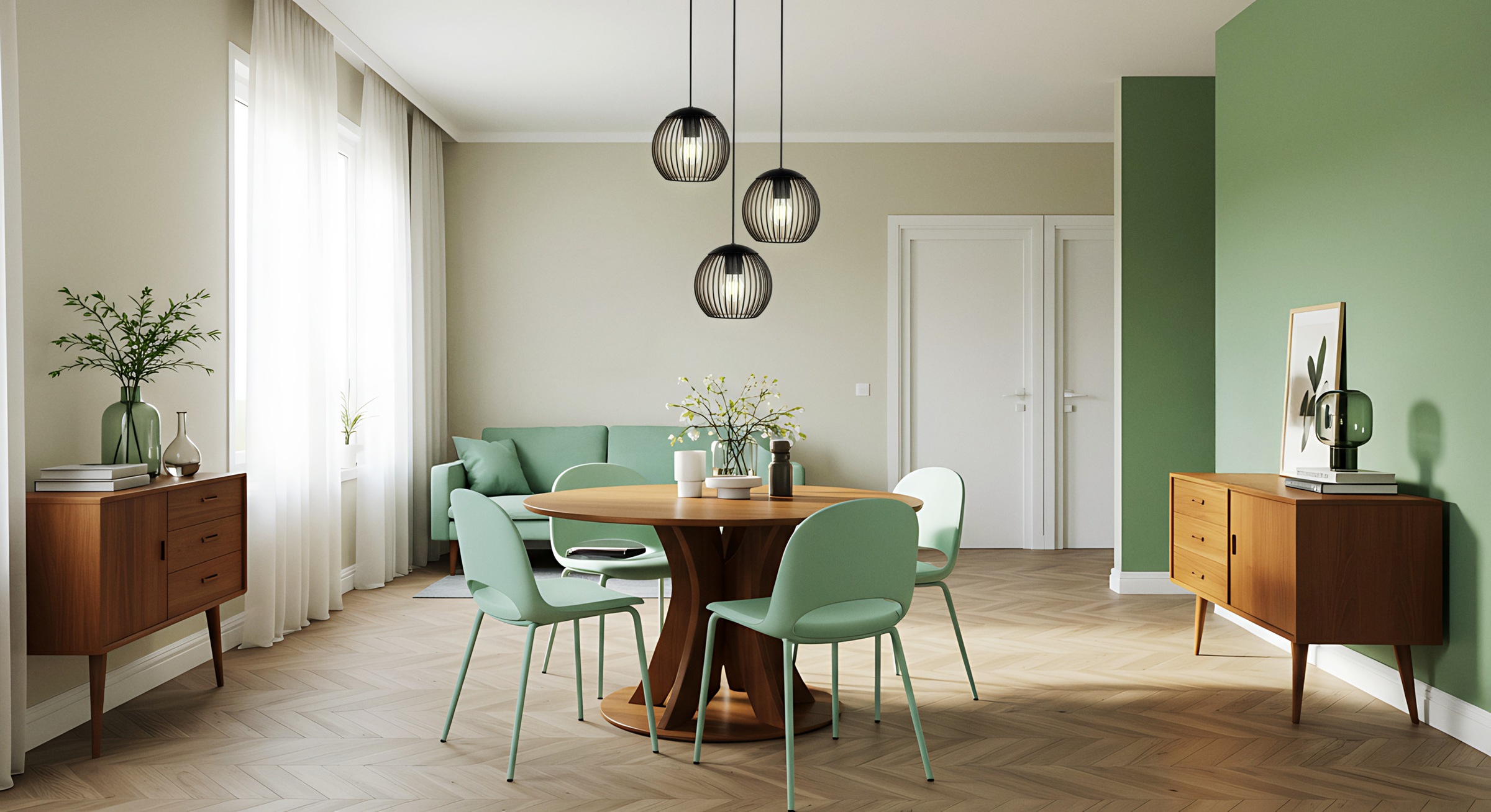 EGLO Hängeleuchte »ALMANZORA Pendellampe - Stahl - E27 - 3X60W - IP20« E27 1 Stk. Hängelampe, Deckenlampe, Wohnzimmer, Esszimmer, H130 x Ø46,5 cm