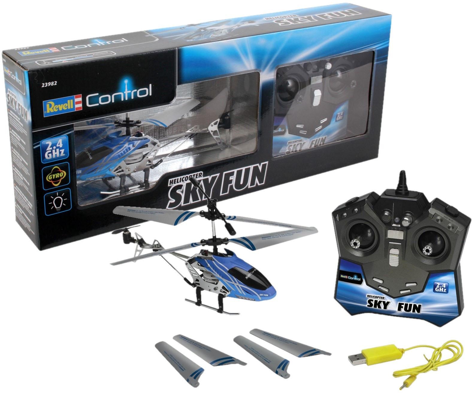 Revell® RC-Helikopter »Revell® control, Sky Fun, 2,4 GHz«, mit LED-Beleuchtungseffekten