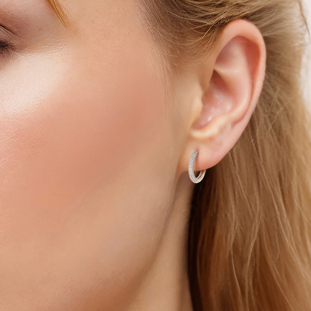 Yokoamii Paar Creolen »Set: Y527« mit Zirkonia