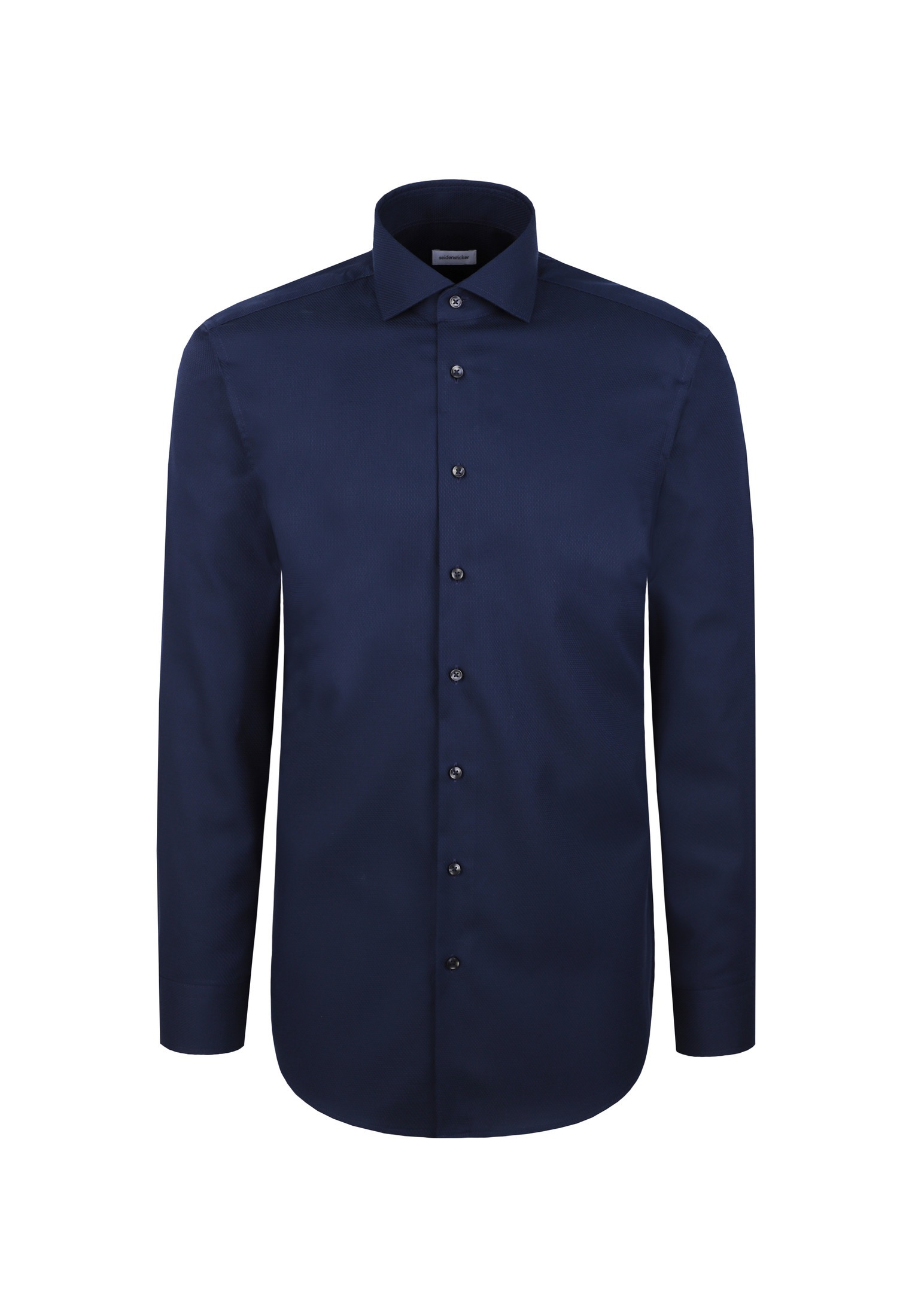 seidensticker Businesshemd »Schwarze Rose« Regular 1/1 Kentkragen Struktur