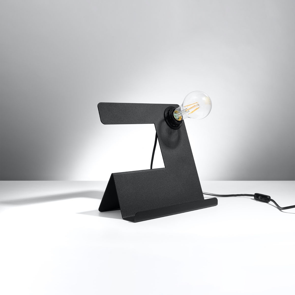 SOLLUX lighting Tischleuchte »INCLINE«, 1 flammig, Leuchtmittel E27   ohne günstig online kaufen