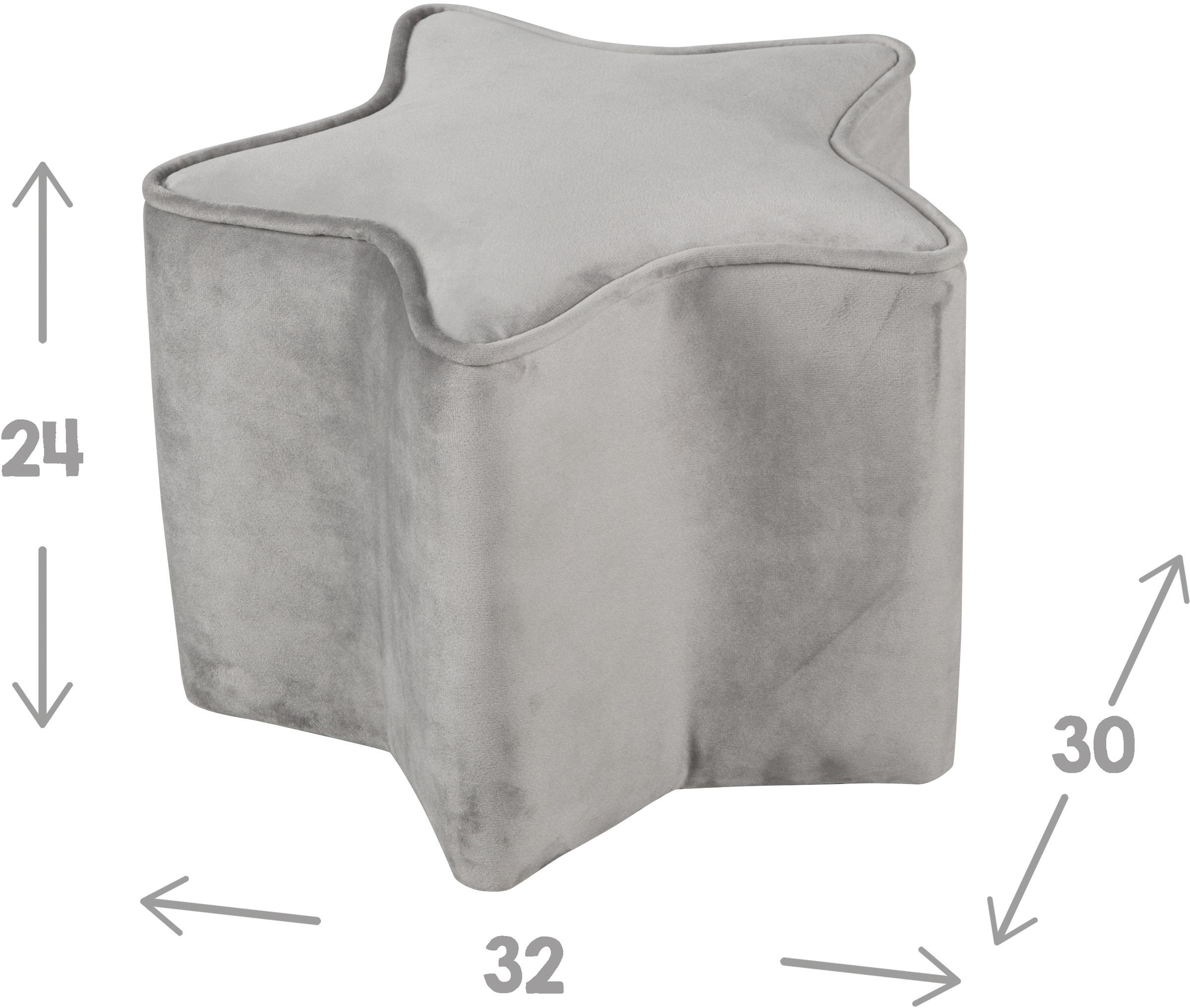 roba® Kinderhocker »Lil Sofa«, in Sternform