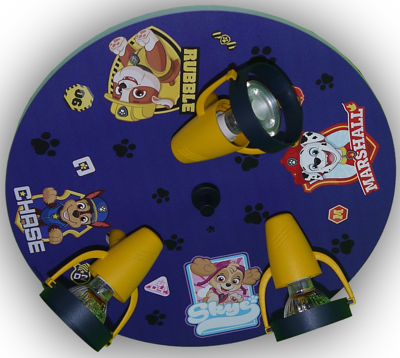niermann Deckenleuchte »Paw Patrol«, 3 flammig, Leuchtmittel GU10 | ohne Leuchtmittel, Strahler Paw Patrol - Pawsitive Pups