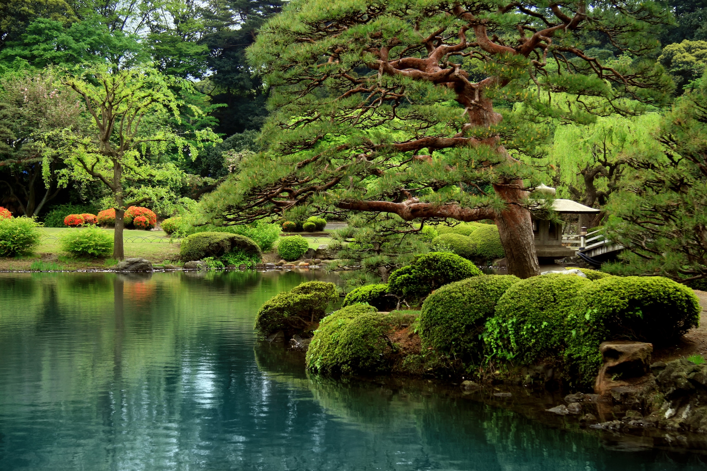 Papermoon Fototapete »Calm Zen Lake« glatt günstig online kaufen