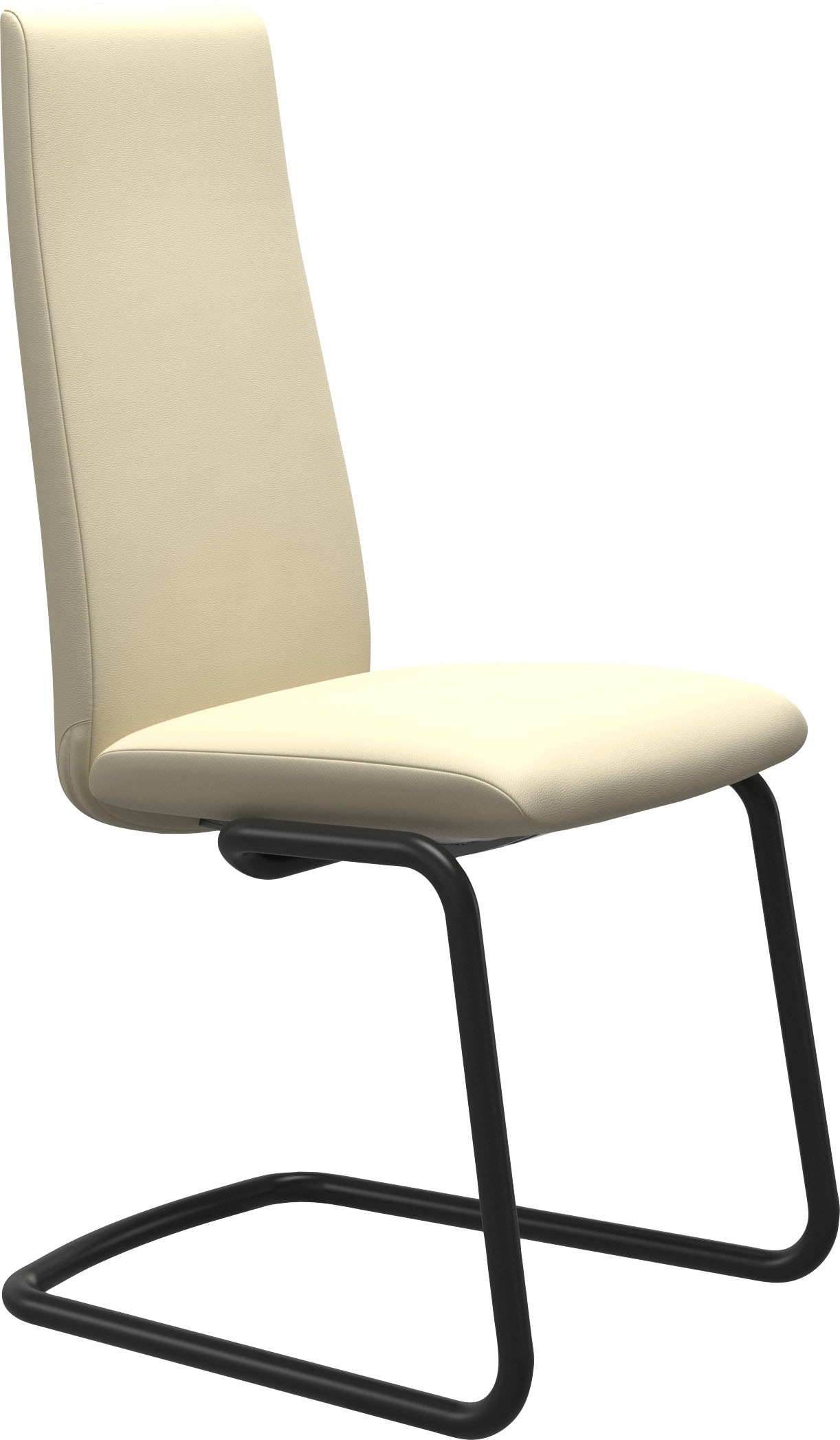 Stressless® Polsterstuhl »Laurel«, Leder PALOMA, High Back, Größe M, mit Beinen aus Stahl in Schwarz matt