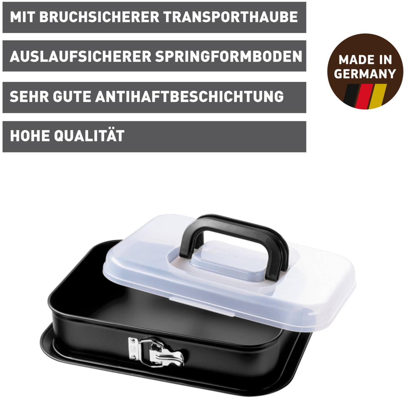 Kaiser Backformen Springform »Inspiration«, auslaufsicher, Made in Germany