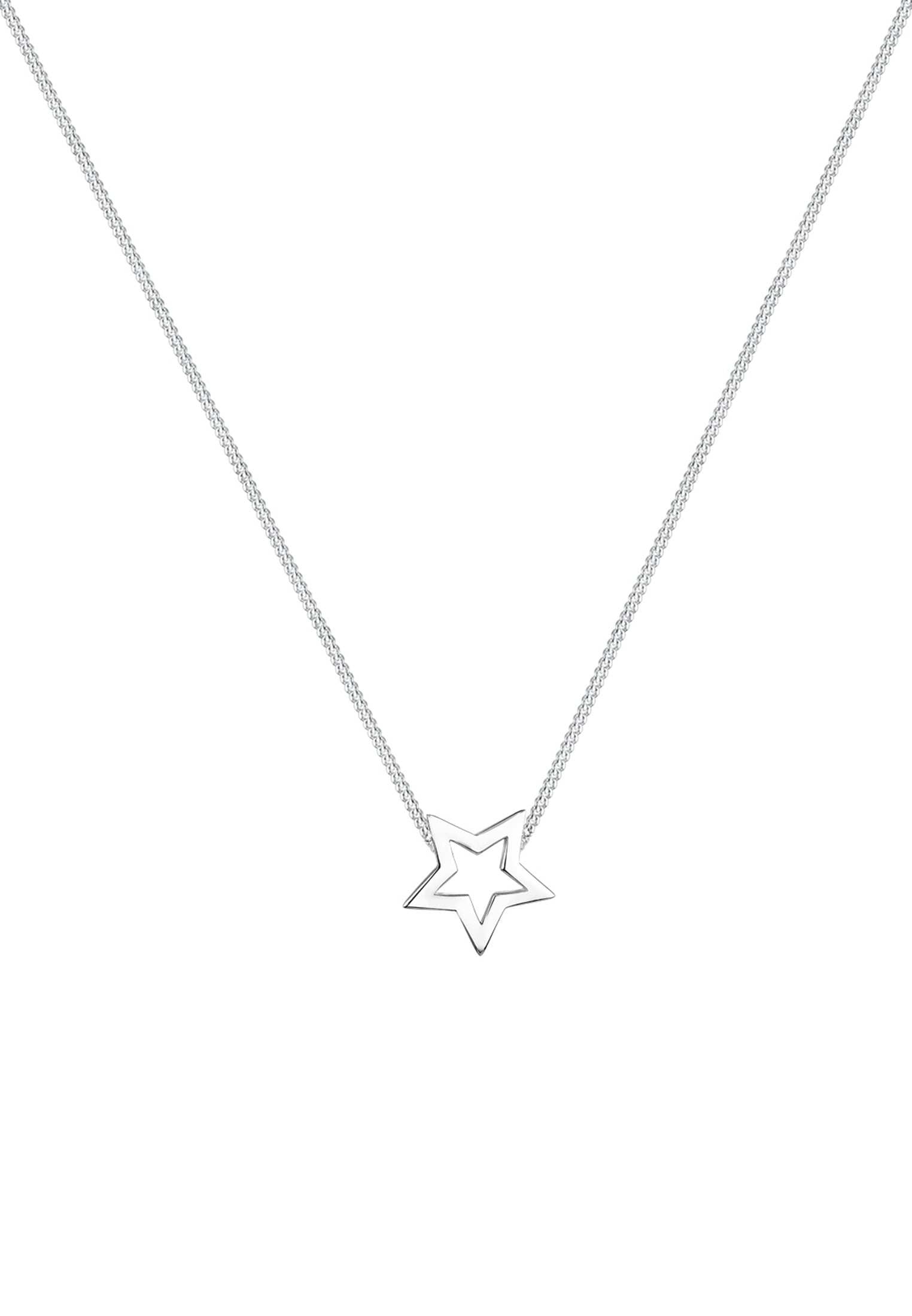 Elli Kette mit Anhänger »Stern Astro Blogger 925 Sterling Silber«