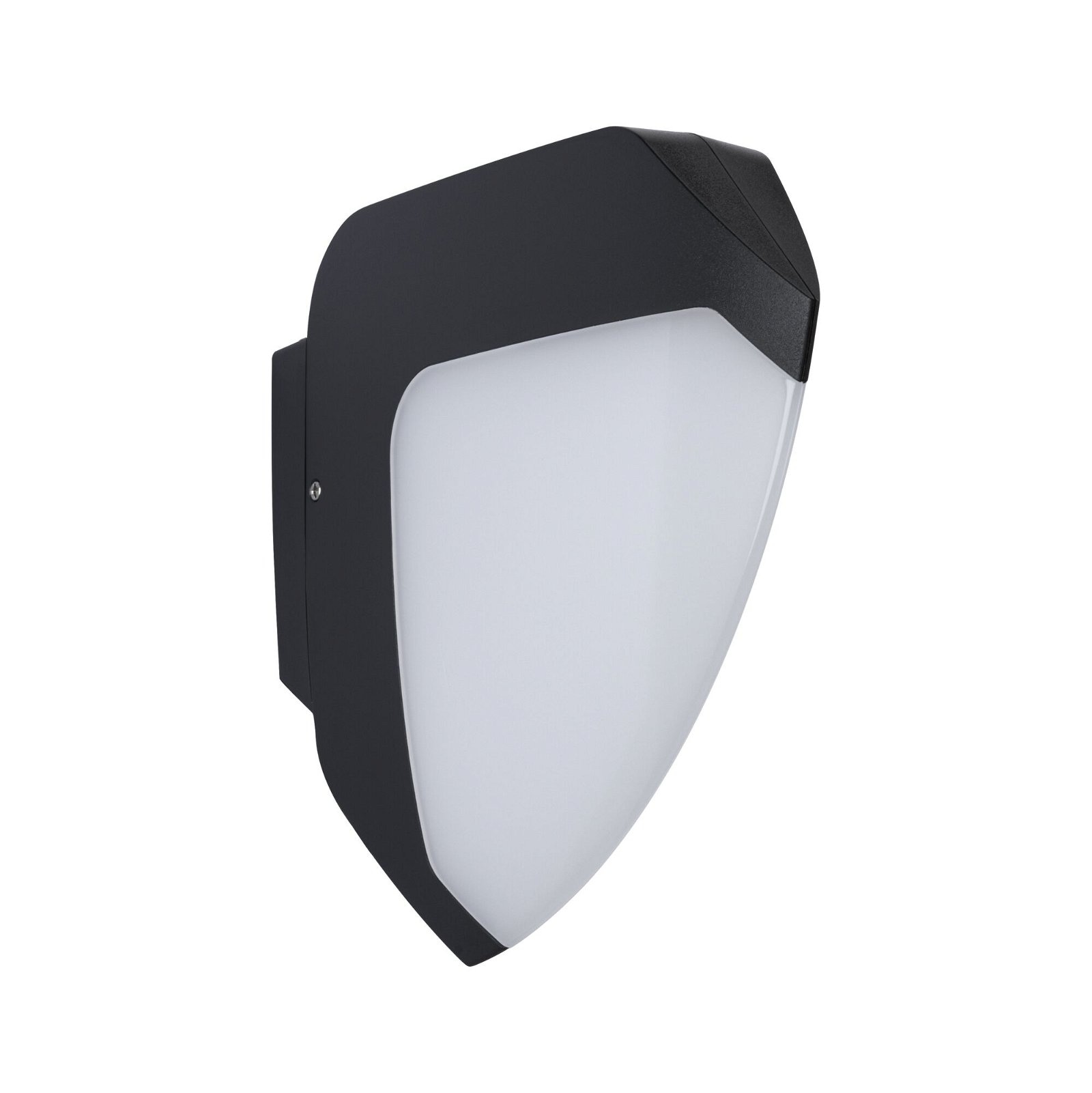 Paulmann LED Außen-Wandleuchte »Ikosea IP44 50x203mm 4,4W 350lm 230V Anthrazit Kunststoff«, 1 flammig, Smart Home Zigbee 3.0 insektenfreundlich Tunable Warmwhite