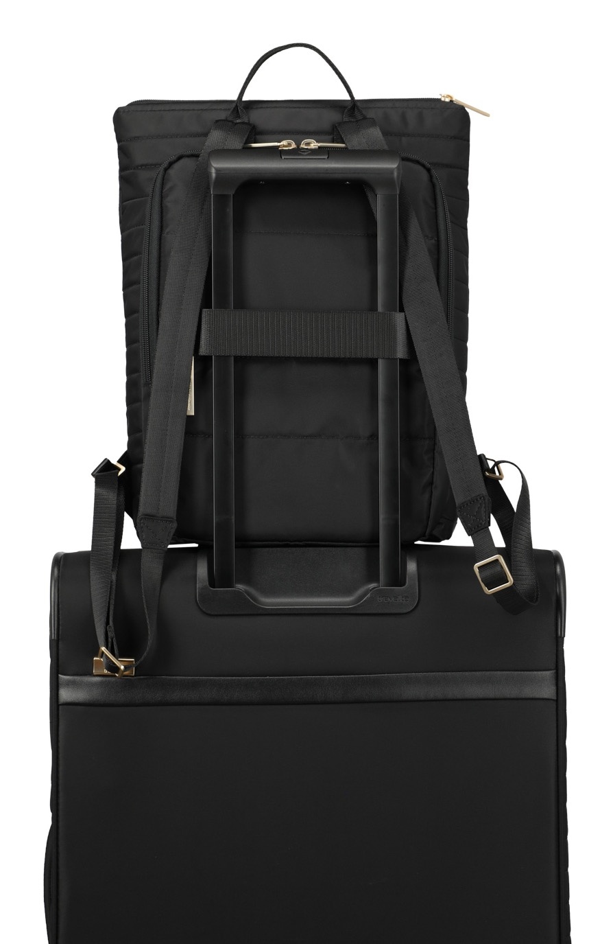 travelite Freizeitrucksack »BARBARA & travelite | BARBARA STEPP«, Safety-Reißverschlussfach Aufsteckfunktion