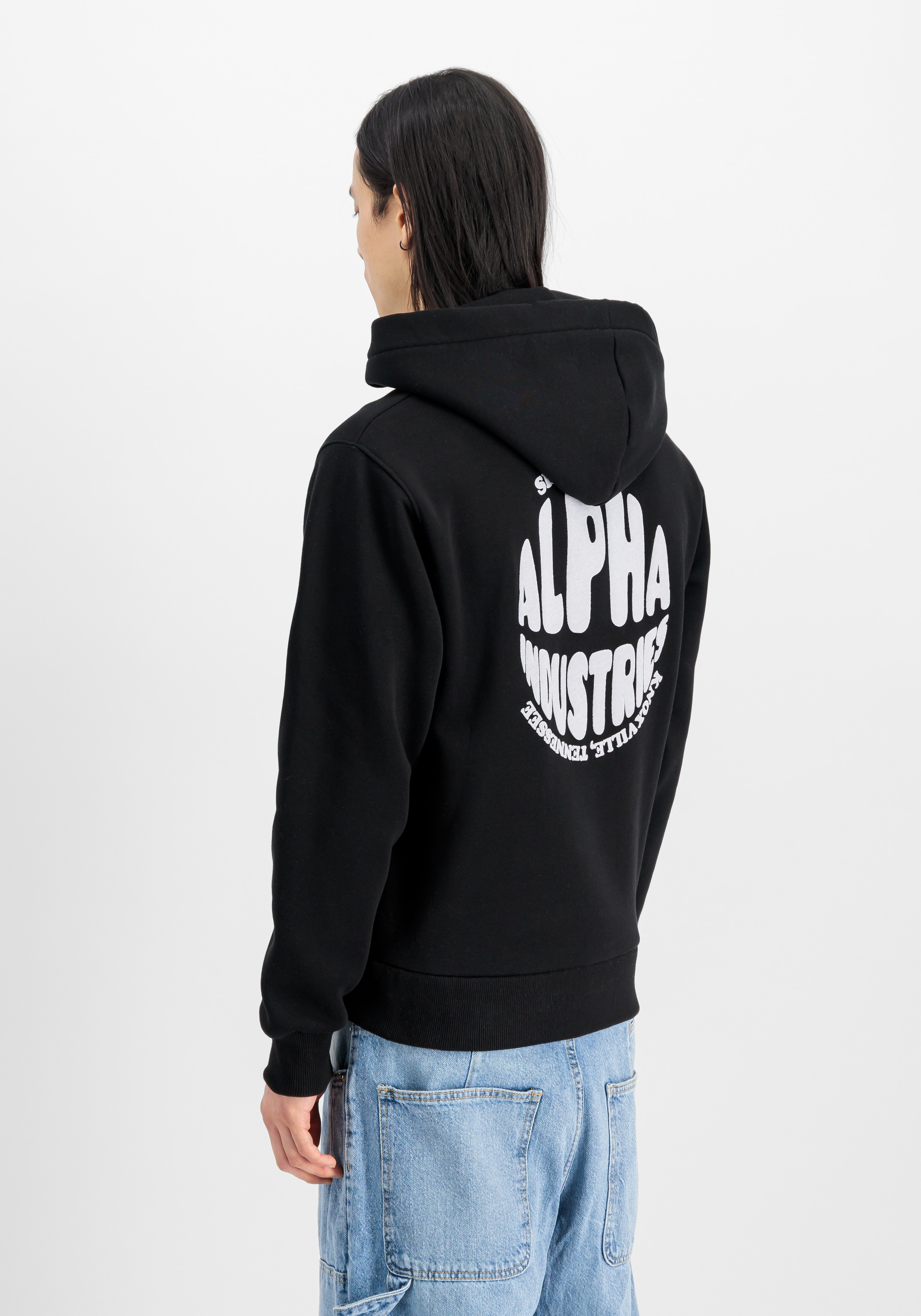 Alpha Industries Hoodie »Alpha Industries Men - Hoodies Logo Hoodie Backprint«