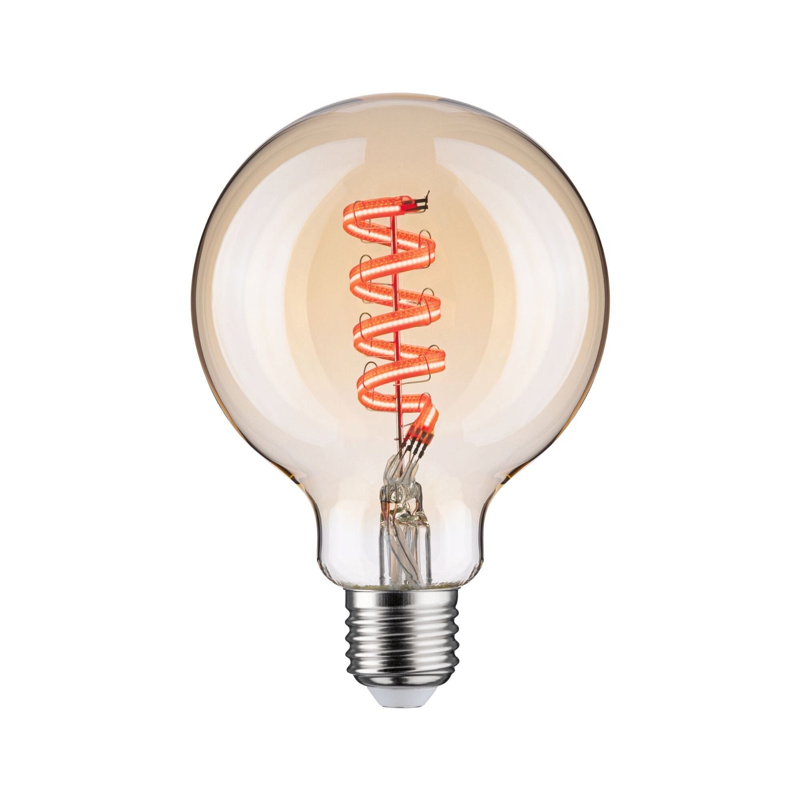 Paulmann LED-Leuchtmittel »Smart Filament G95 470lm 2200K-6500K gold 230V«, 1 St., Tageslichtweiß