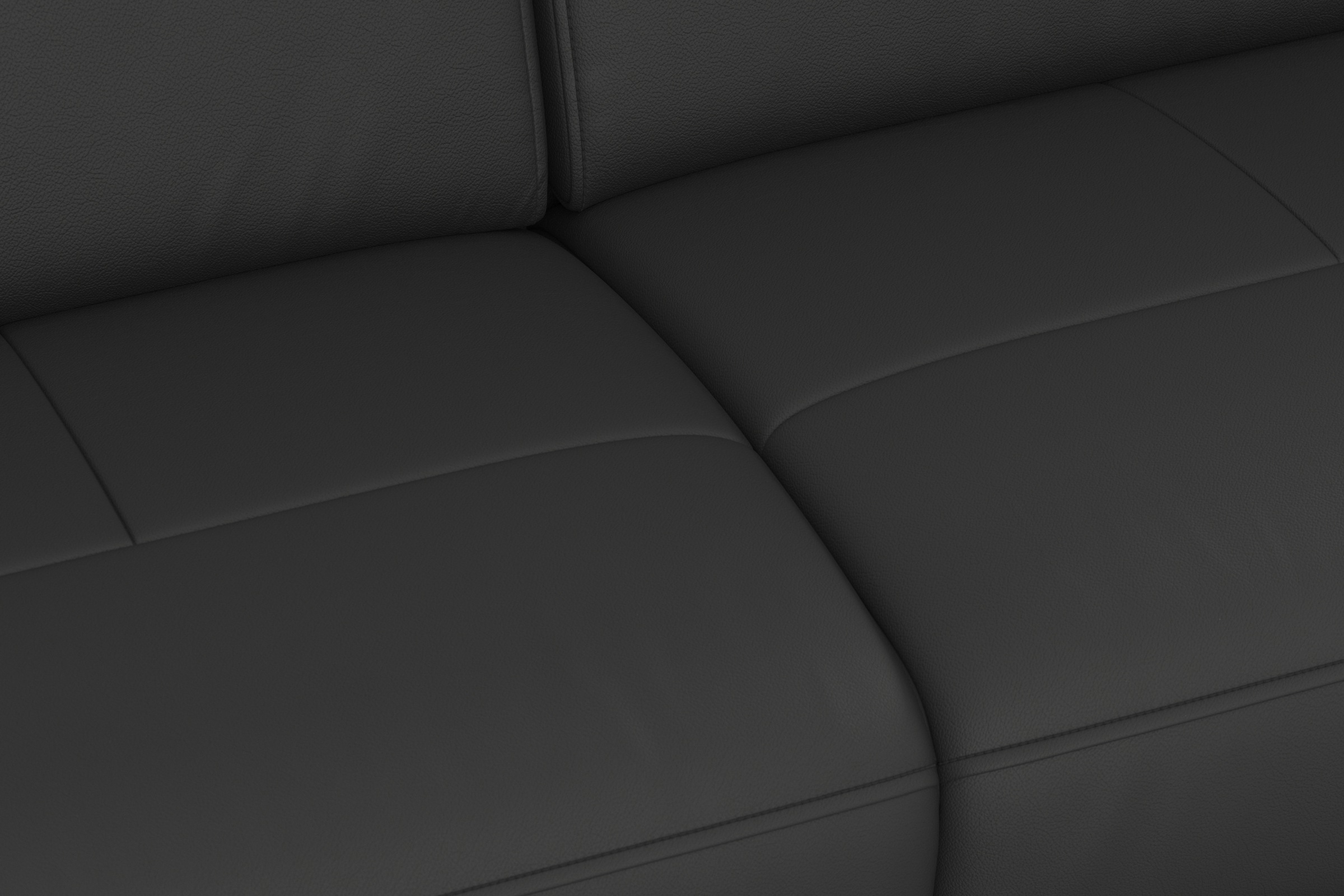 sit&more Ecksofa »Freetown L-Form«, inklusive Kopfteilverstellung und komfortablem Federkern