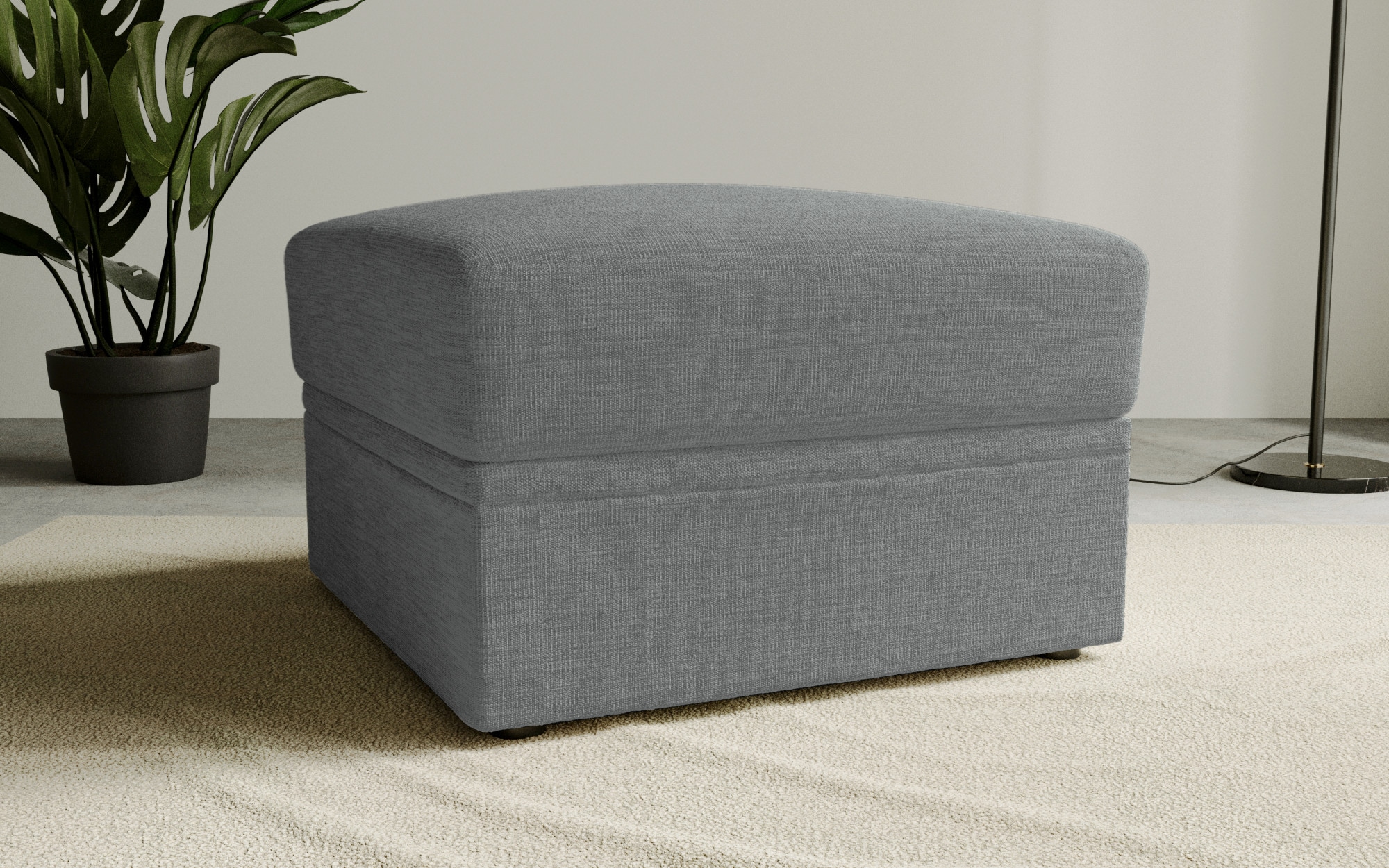 Home affaire Polsterhocker »Lavars Schlafsofa«, mit Bonellfedern, mit Staur günstig online kaufen