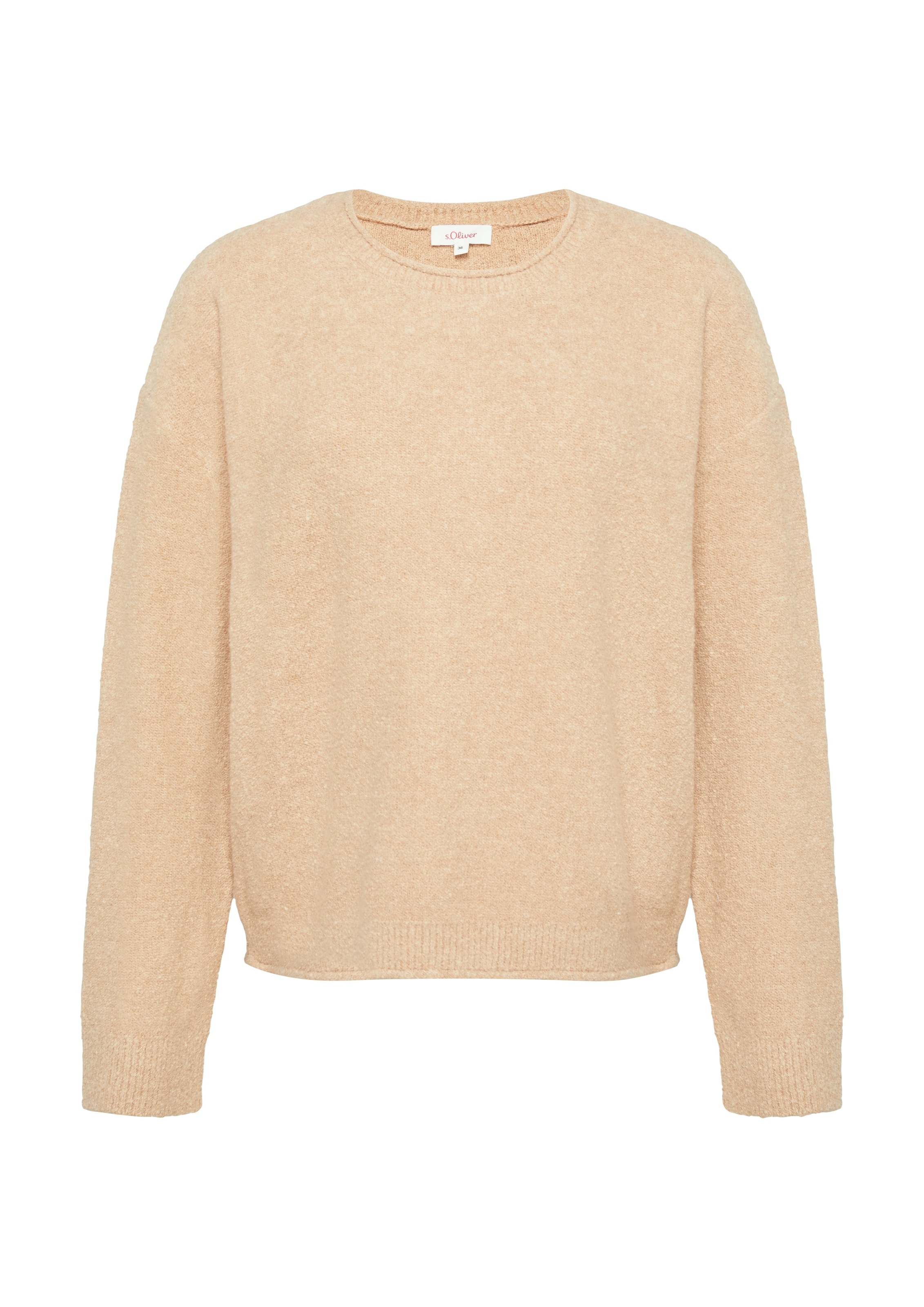 s.Oliver Strickpullover, in Bouclé Optik
