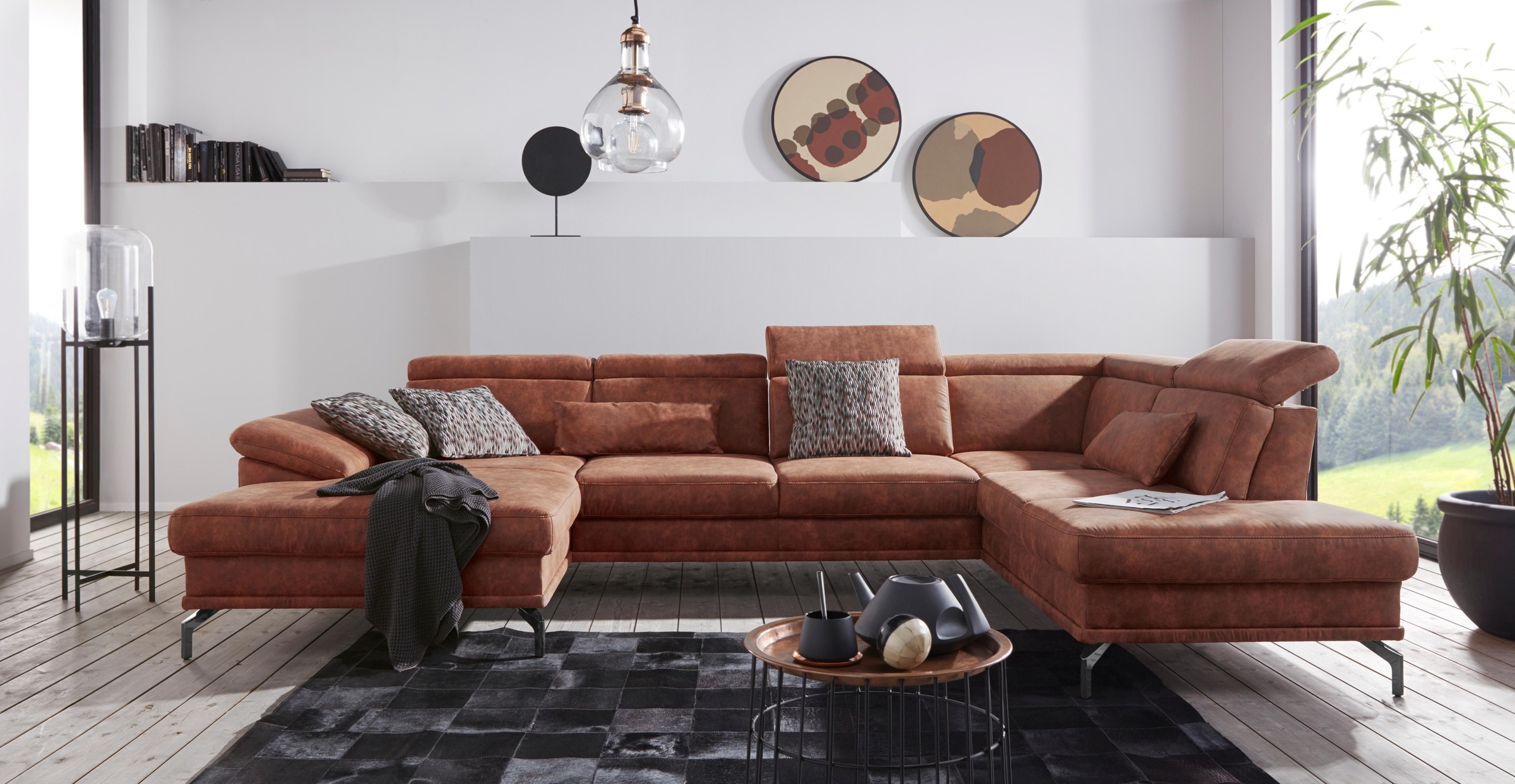 sit&more Dekokissen "Scorpio" 2er-Set Nierenkissen günstig online kaufen