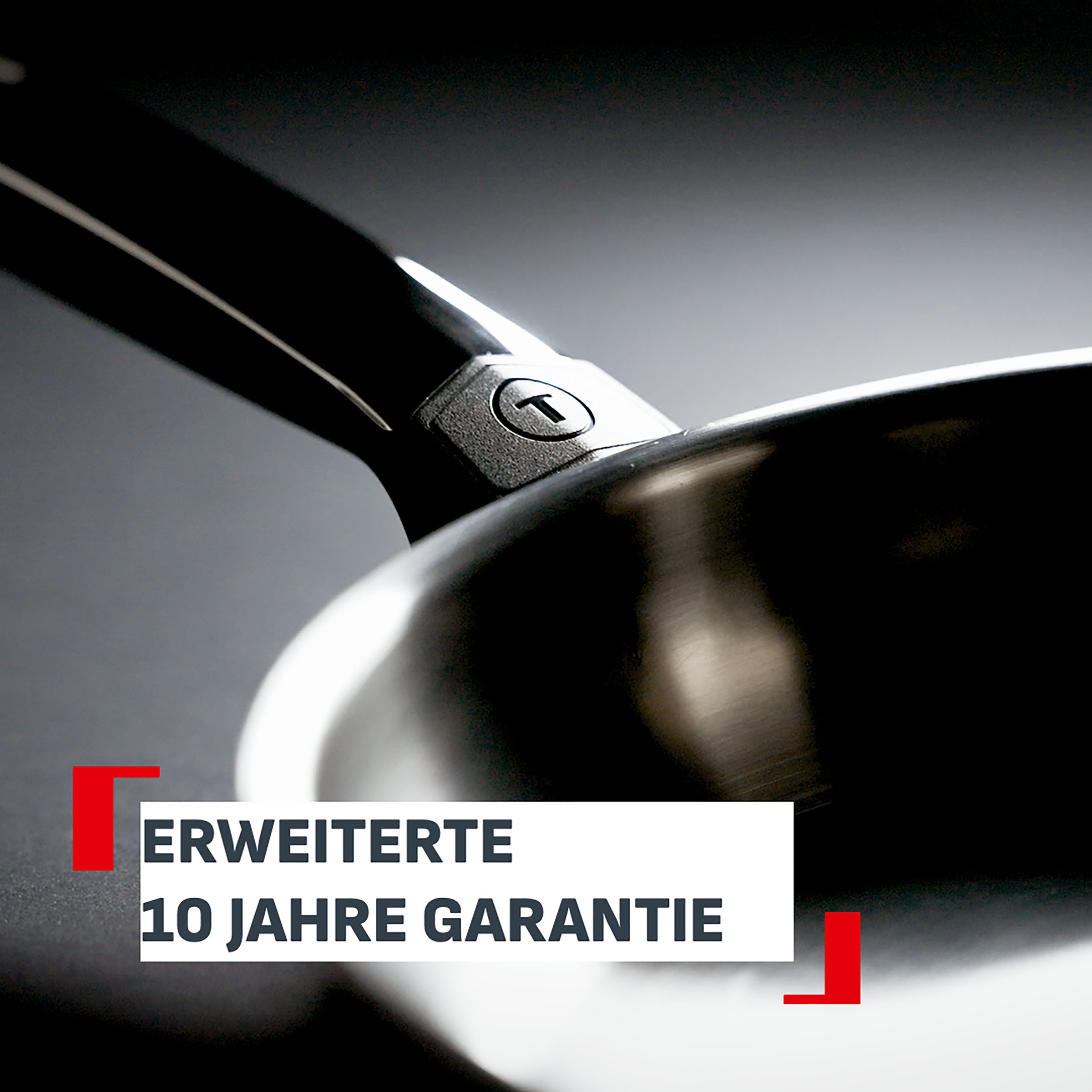 Tefal Bratpfanne »Emotion+« Edelstahl 1 tlg. Premium Edelstahl, Induktion, spülmaschinenfest, hochglanzpoliert