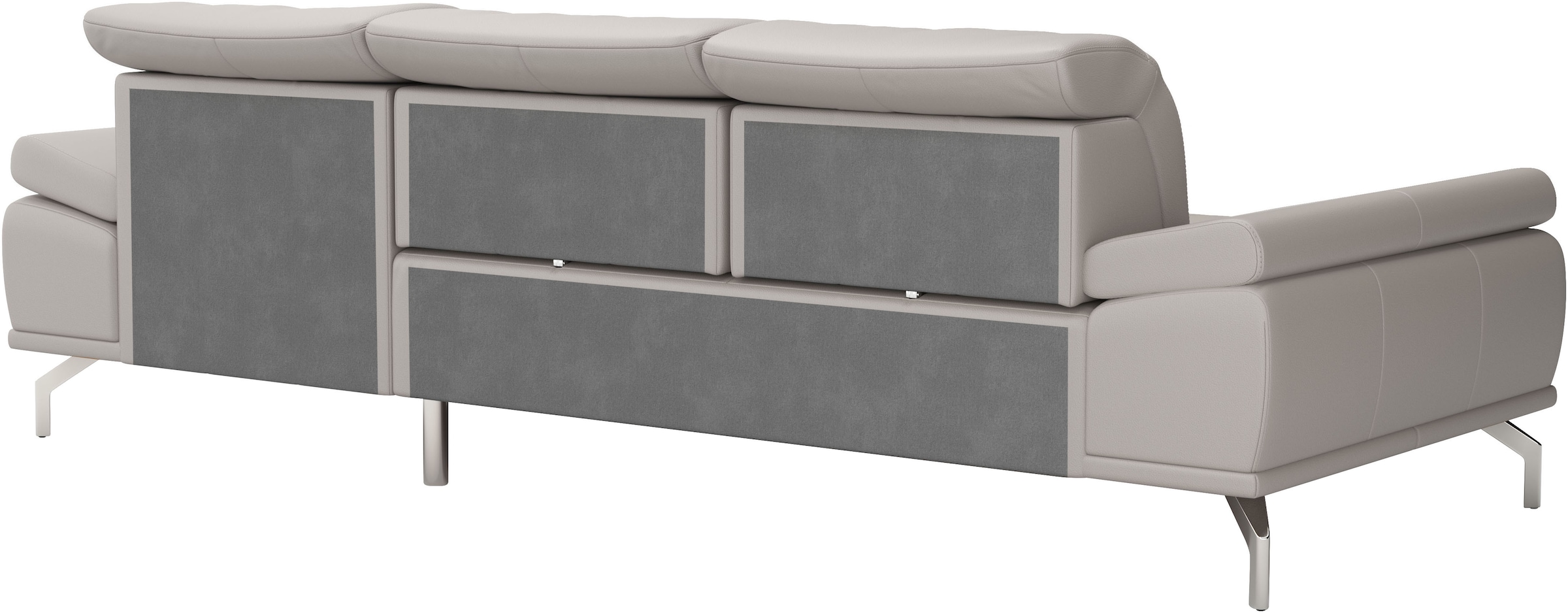 Places of Style Ecksofa »Caluna«, Inkl.Sitztiefenverstellung