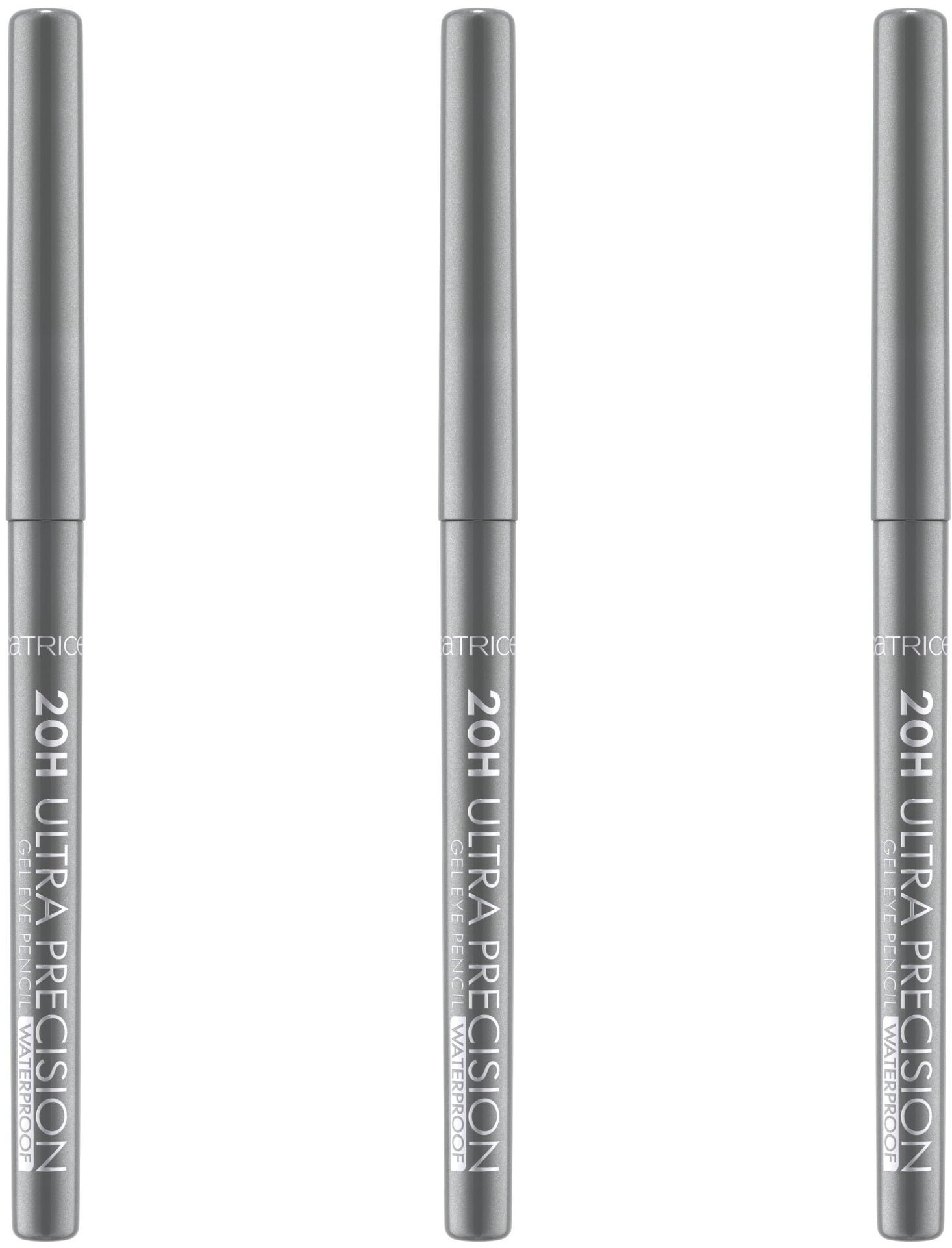 Catrice Kajal »20H Ultra Precision Gel Eye Pencil Waterproof«, (Set, 3 tlg.), mit metallischem Schimmer