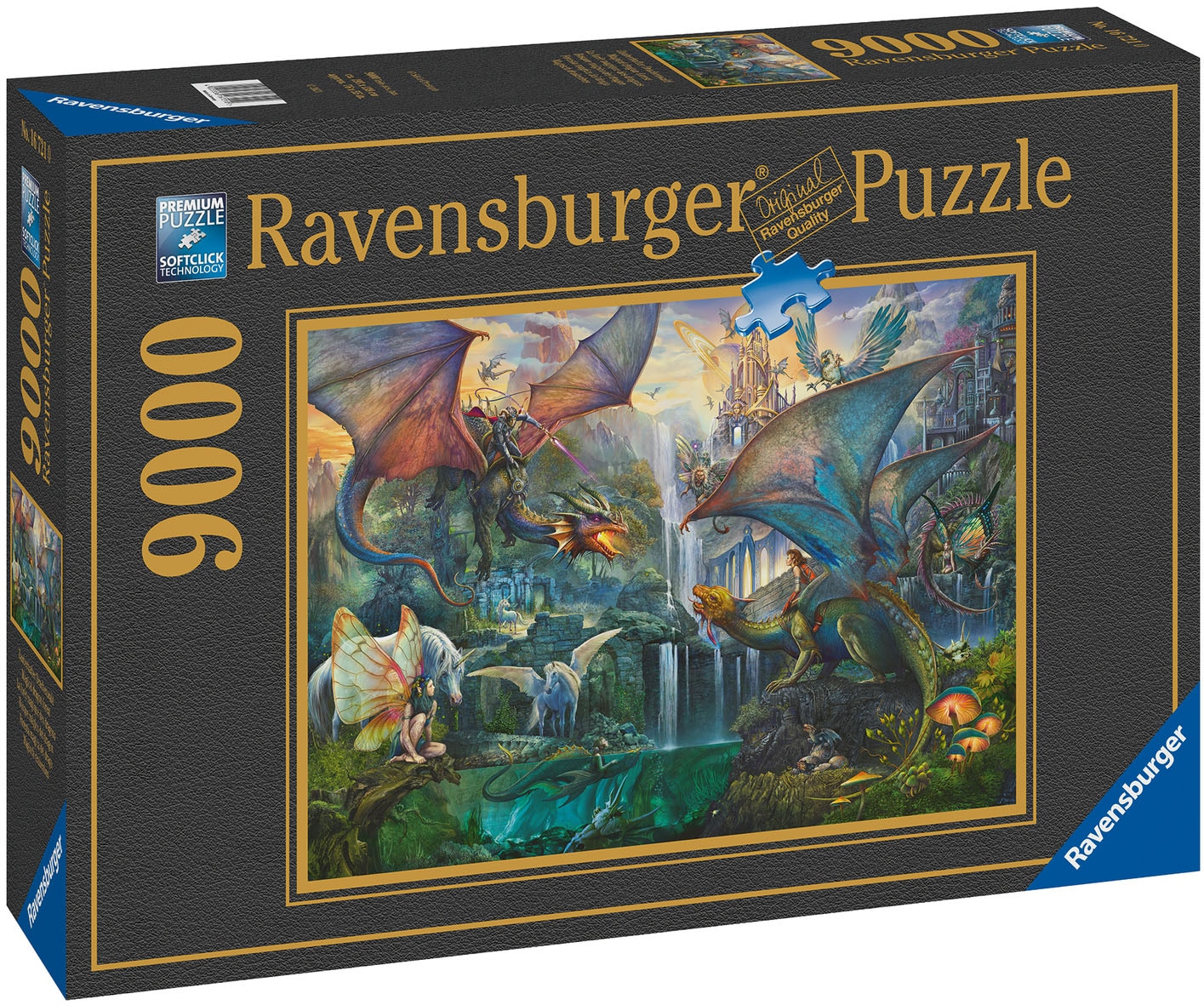 Ravensburger Puzzle »Zauberhafter Drachenwald«, Made in Germany