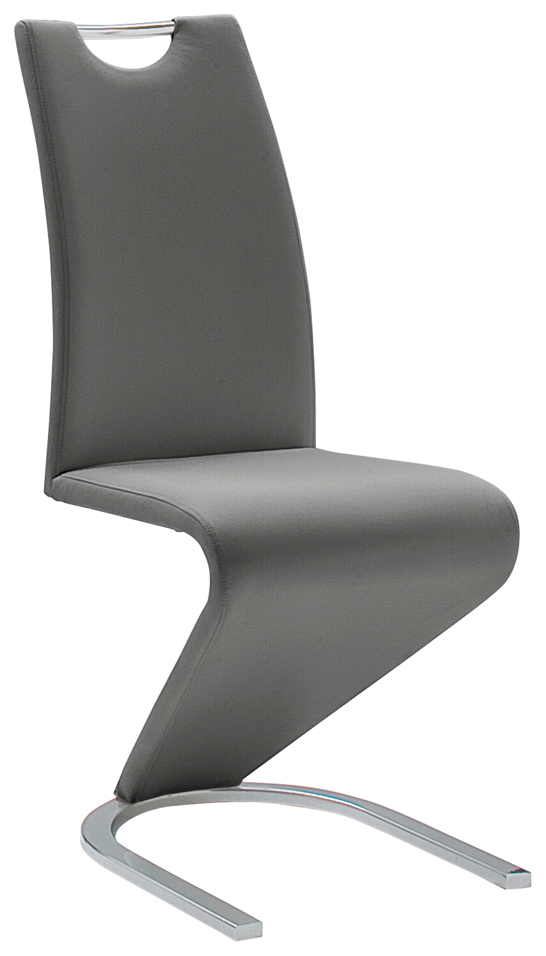 MCA FURNITURE Freischwinger »Amado, TOPSELLER!« (Set) 6 Stk.2er-, 4er-, 6er-Set, Stuhl belastbar bis 120 Kg grau + chrom Schwingstuhl im 2er-, 4er-...