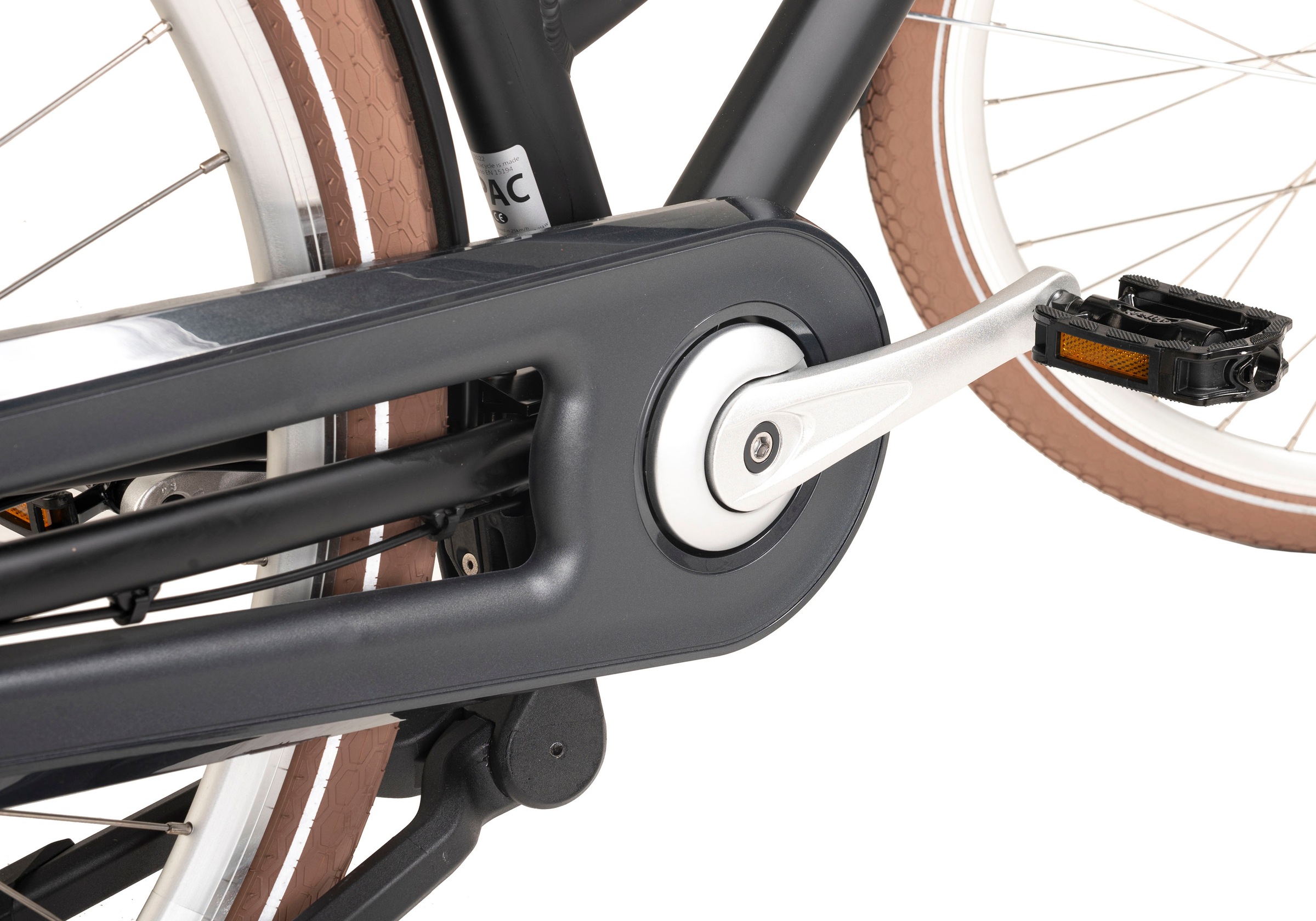 VOGUE BIKE E-Bike »Elite«, 3 Gang, Shimano, Nexus, Frontmotor 250 W, Pedelec, Elektrofahrrad für Damen u. Herren