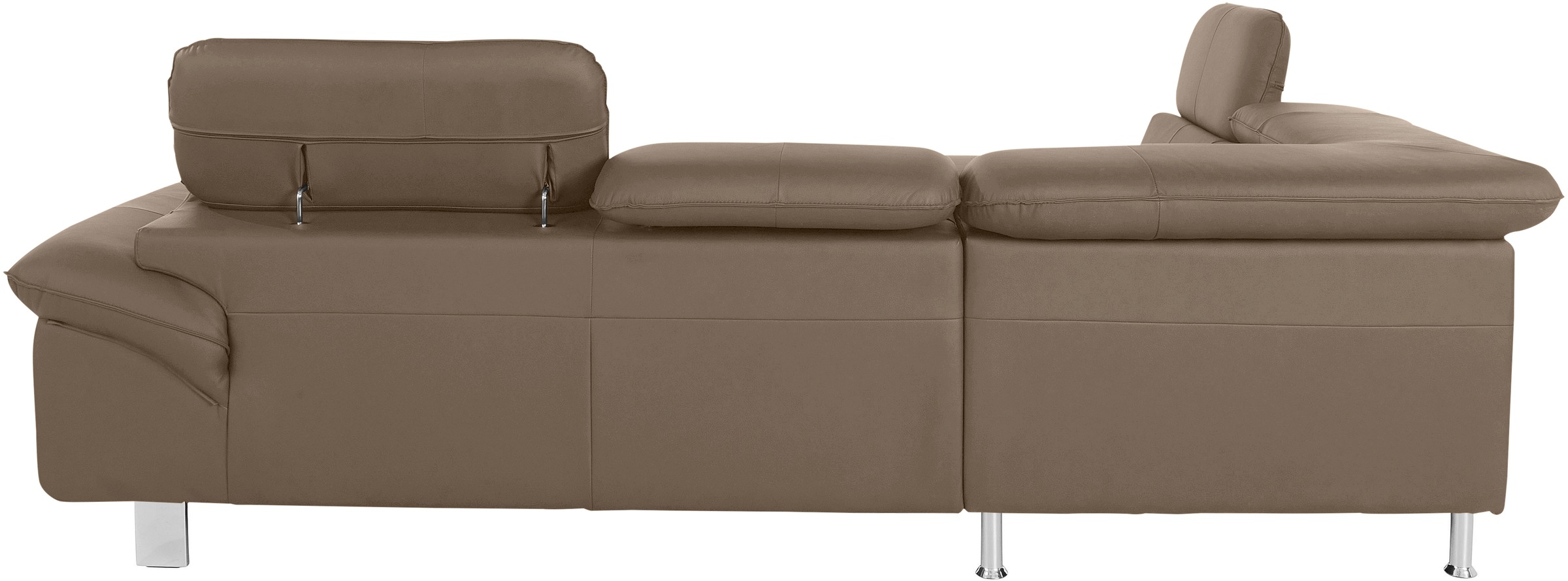 COTTA Ecksofa »Driver L-Form«, mit Kopfteilverstellung, wahlweise mit Bettfunktion