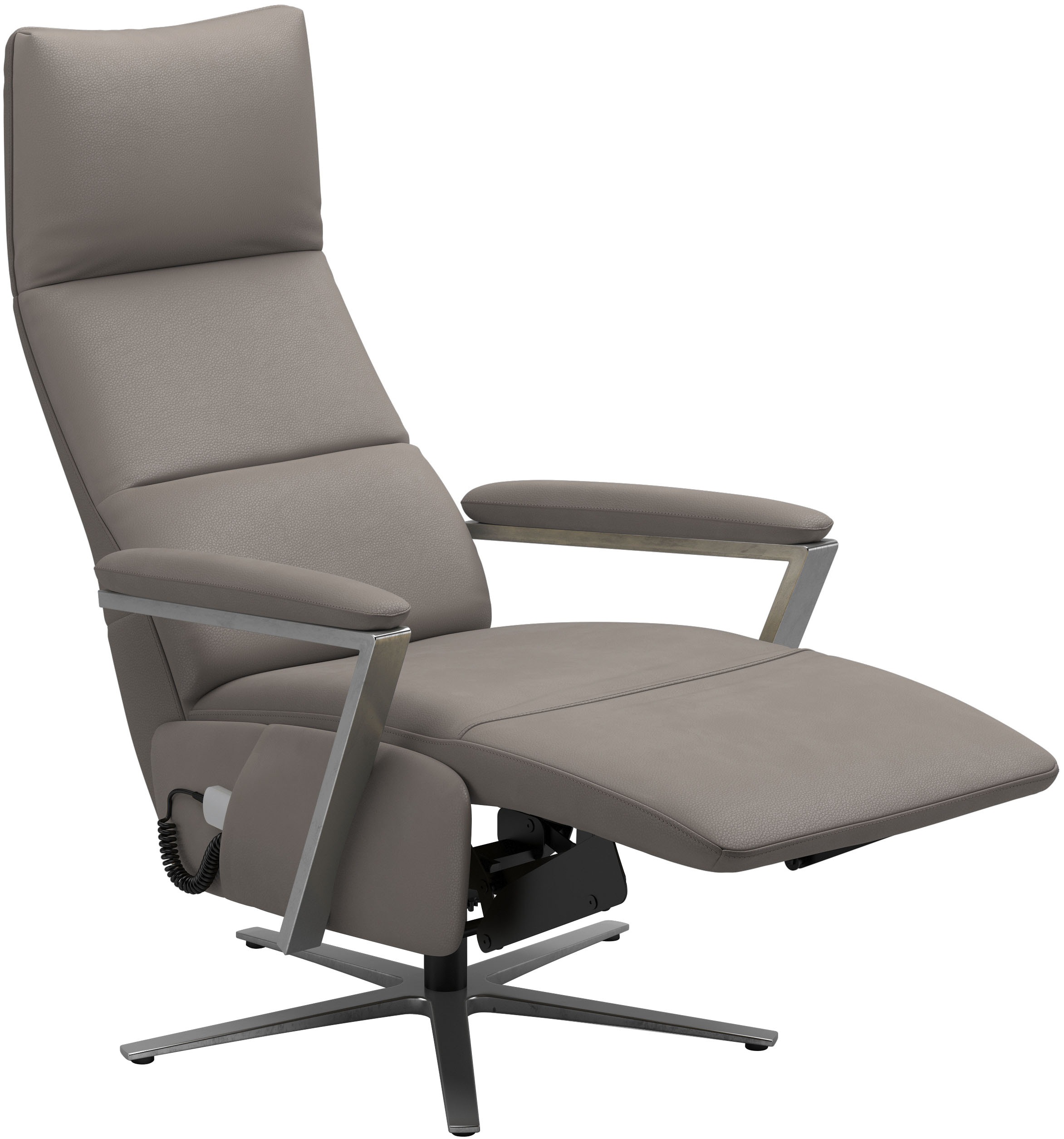 sit&more TV-Sessel »Vario Comfort, inkl. Kopfteilverstellung & 360 Grad Drehfunktion«, inkl. Herz-Waage-Funktion & 3 Motoren, Höhe der Armlehnen 62cm