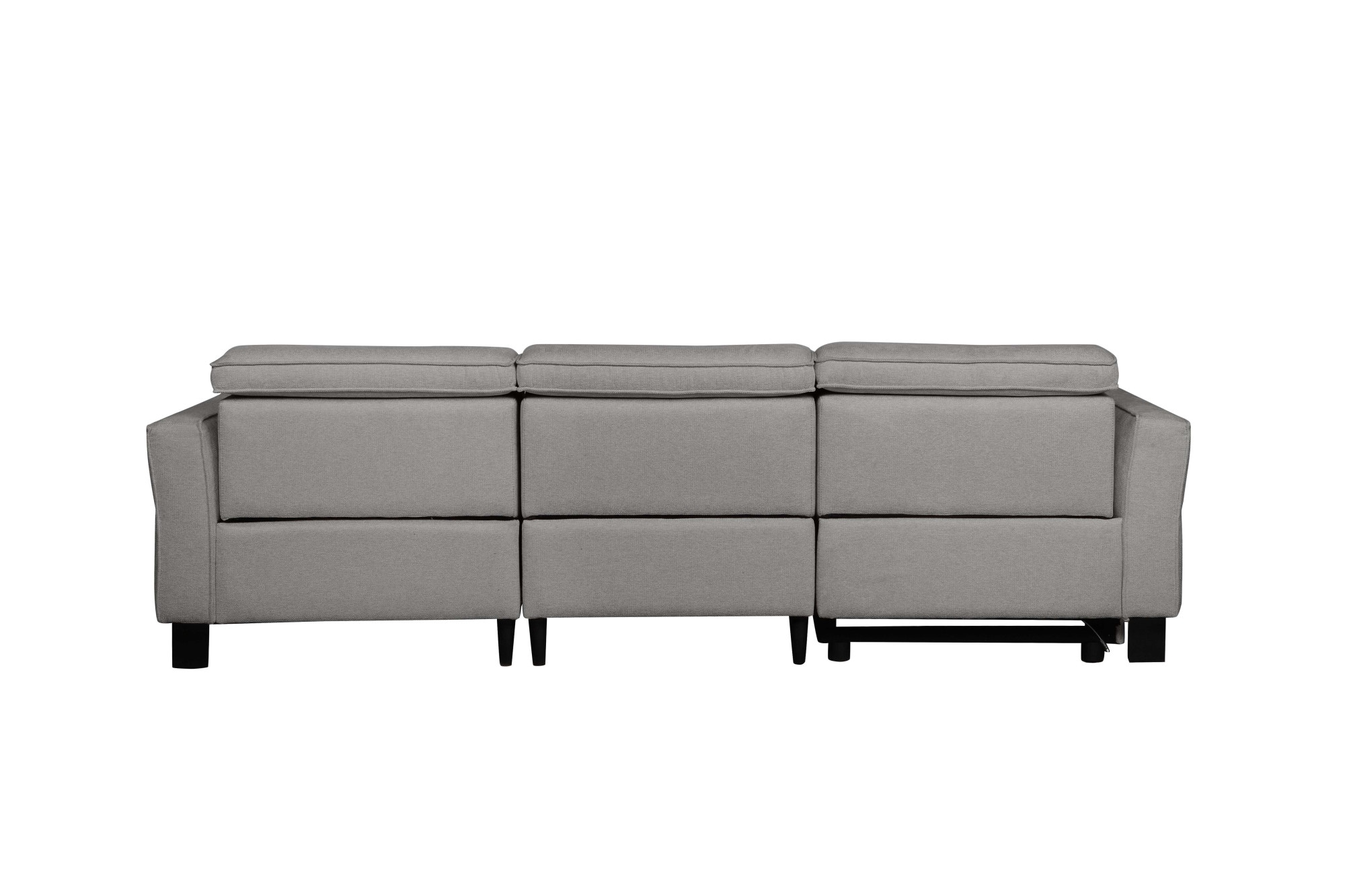 Places of Style Ecksofa »Carpari, L-Form, 263 cm, manuelle o. elektrische Relaxfunktion,«, USB A/C und Kopfteilverstellg